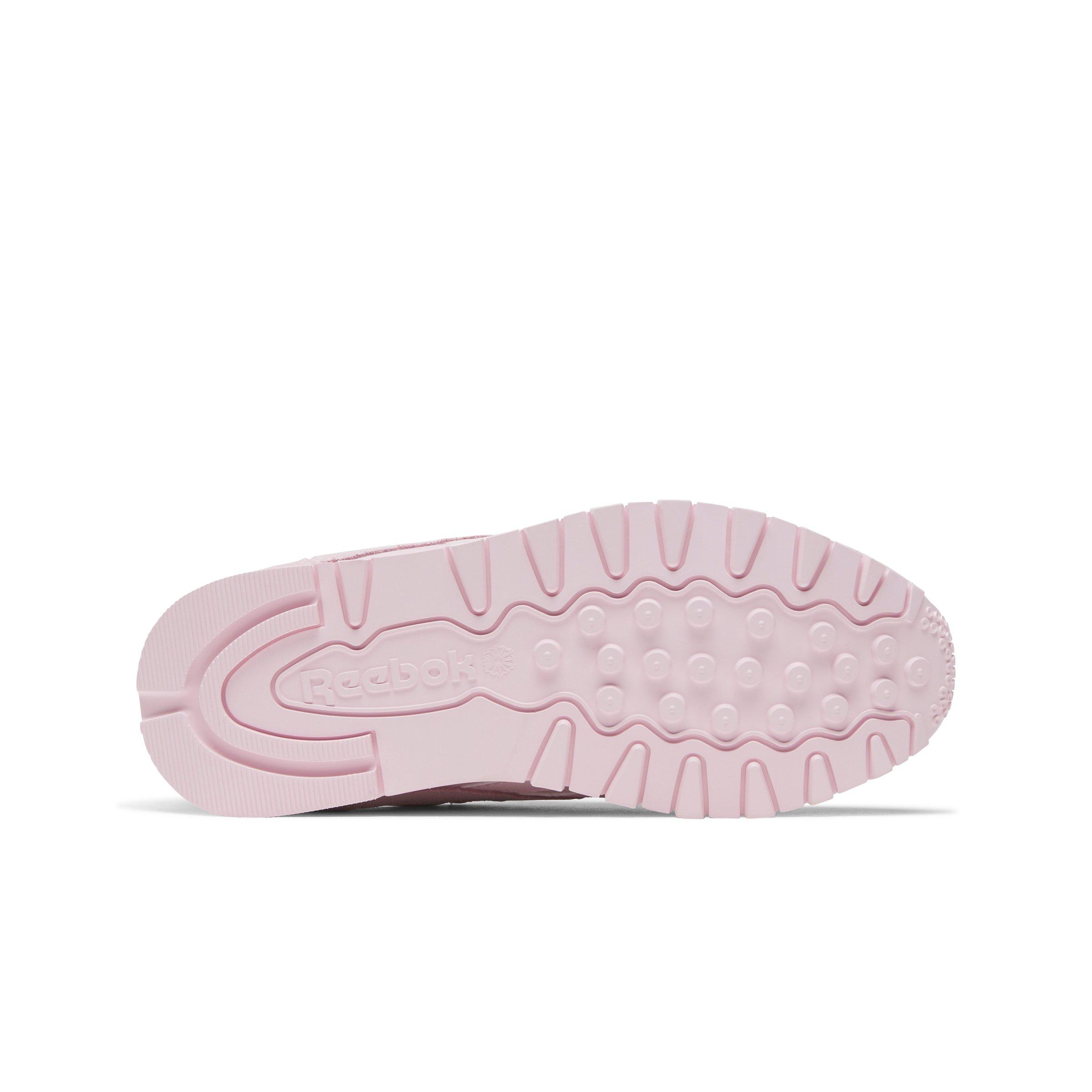 Reebok CL Nylon Grade School Girls' "Light Pink" Shoe