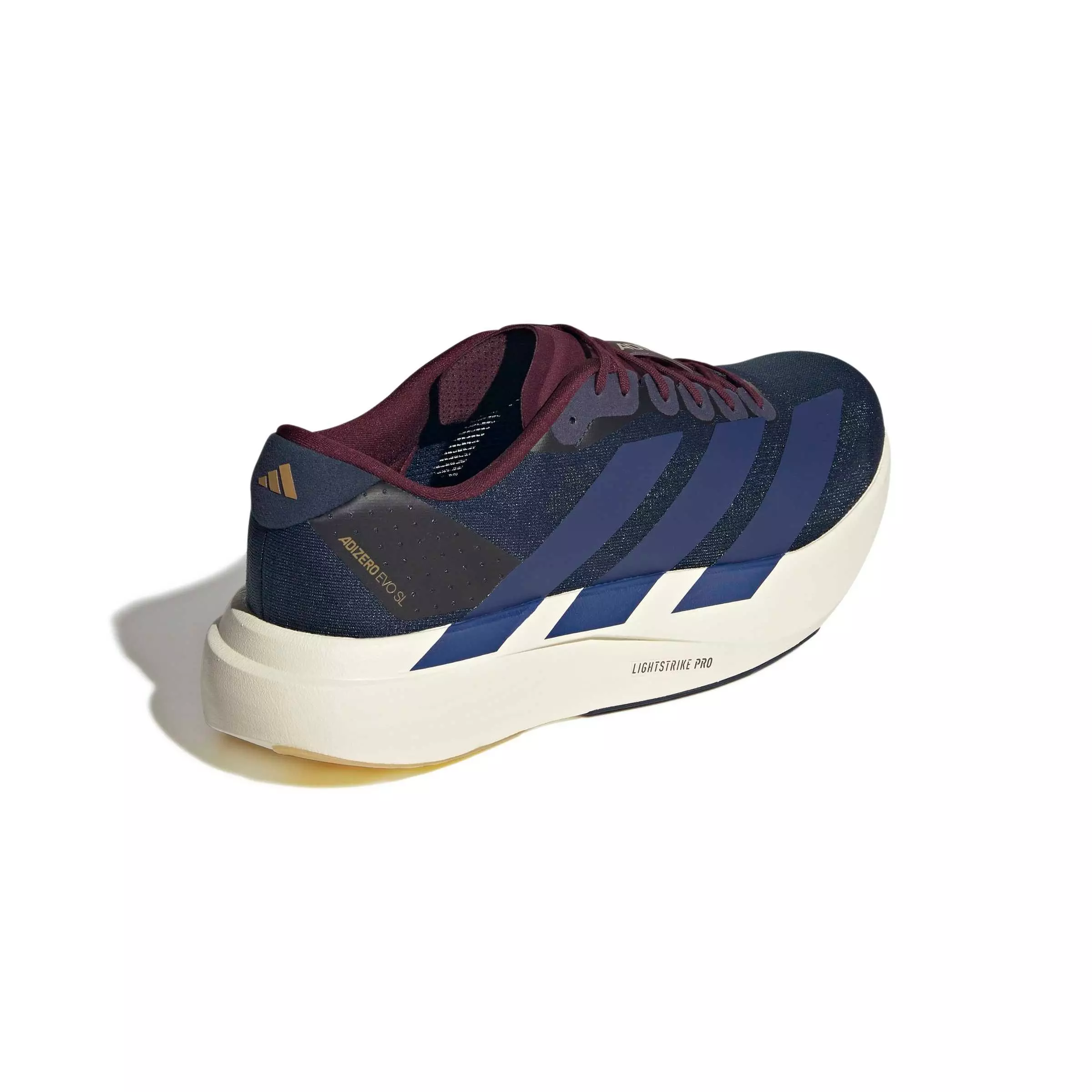 adidas Adizero EVO SL "Collegiate Navy/Muted Purple/Maroon" Men's Running Shoe - NAVY/PURPLE/MAROON