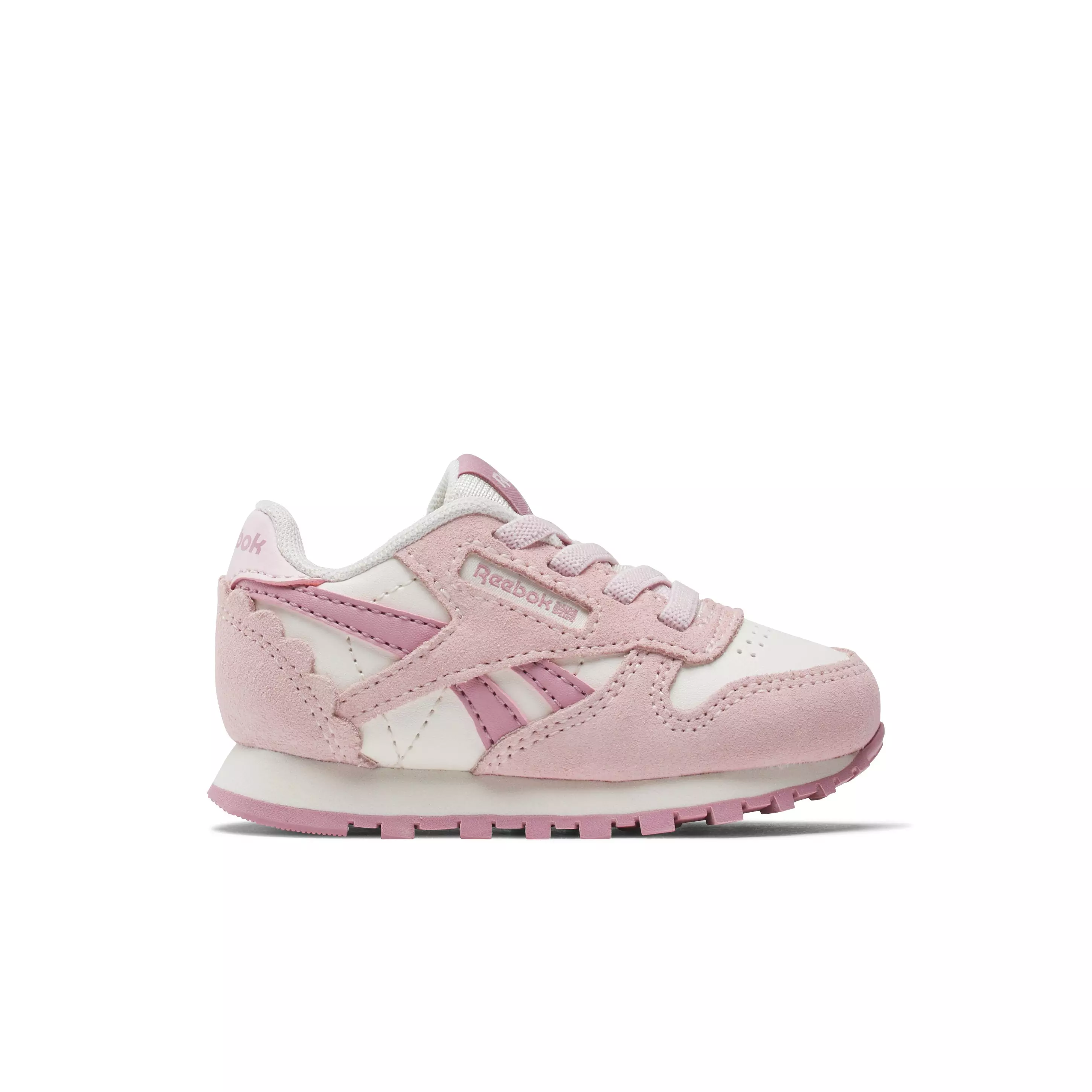 Reebok Classic Leather "Pink/Pink/White" Infant Girls' Shoe - PINK/PINK/WHITE