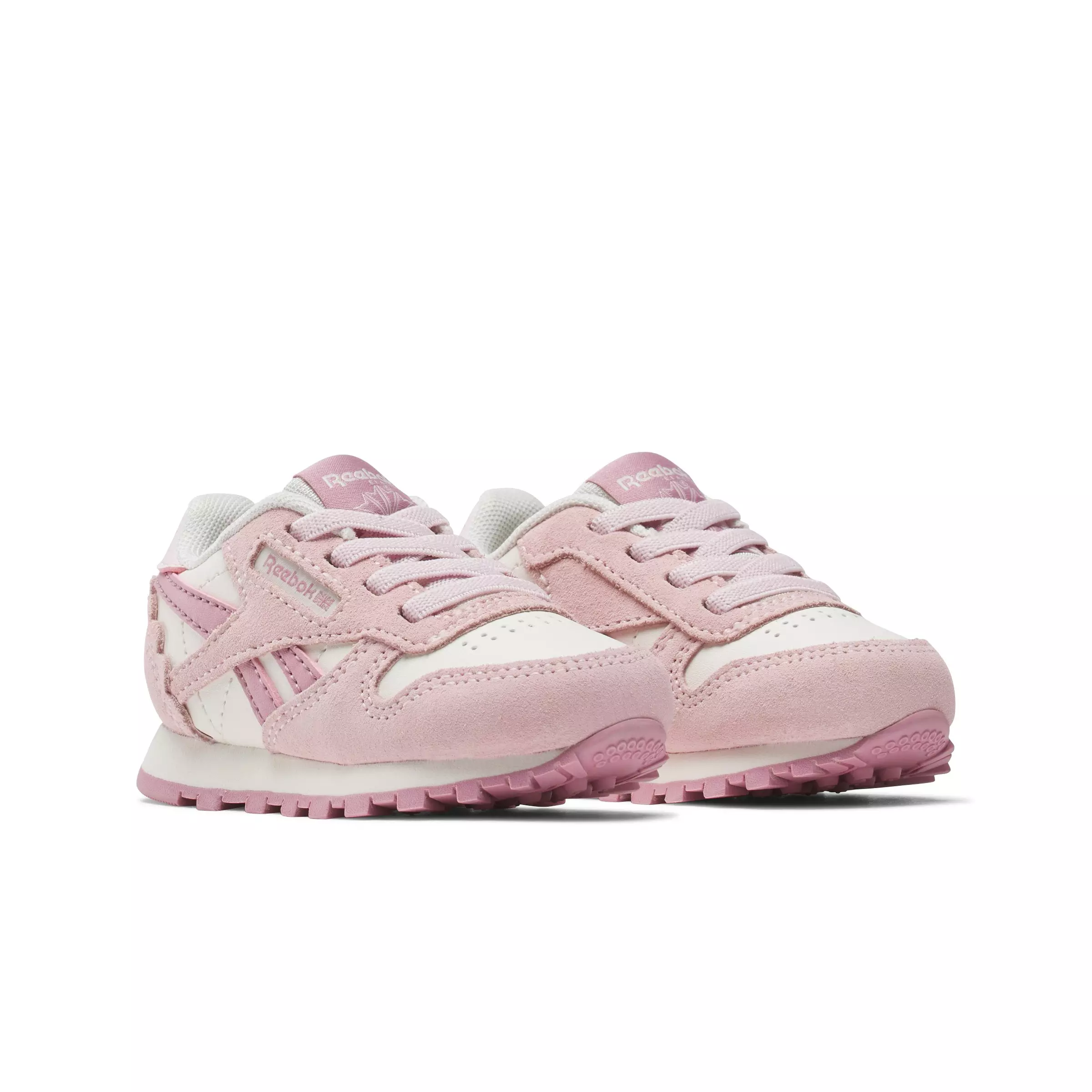 Reebok Classic Leather "Pink/Pink/White" Infant Girls' Shoe - PINK/PINK/WHITE