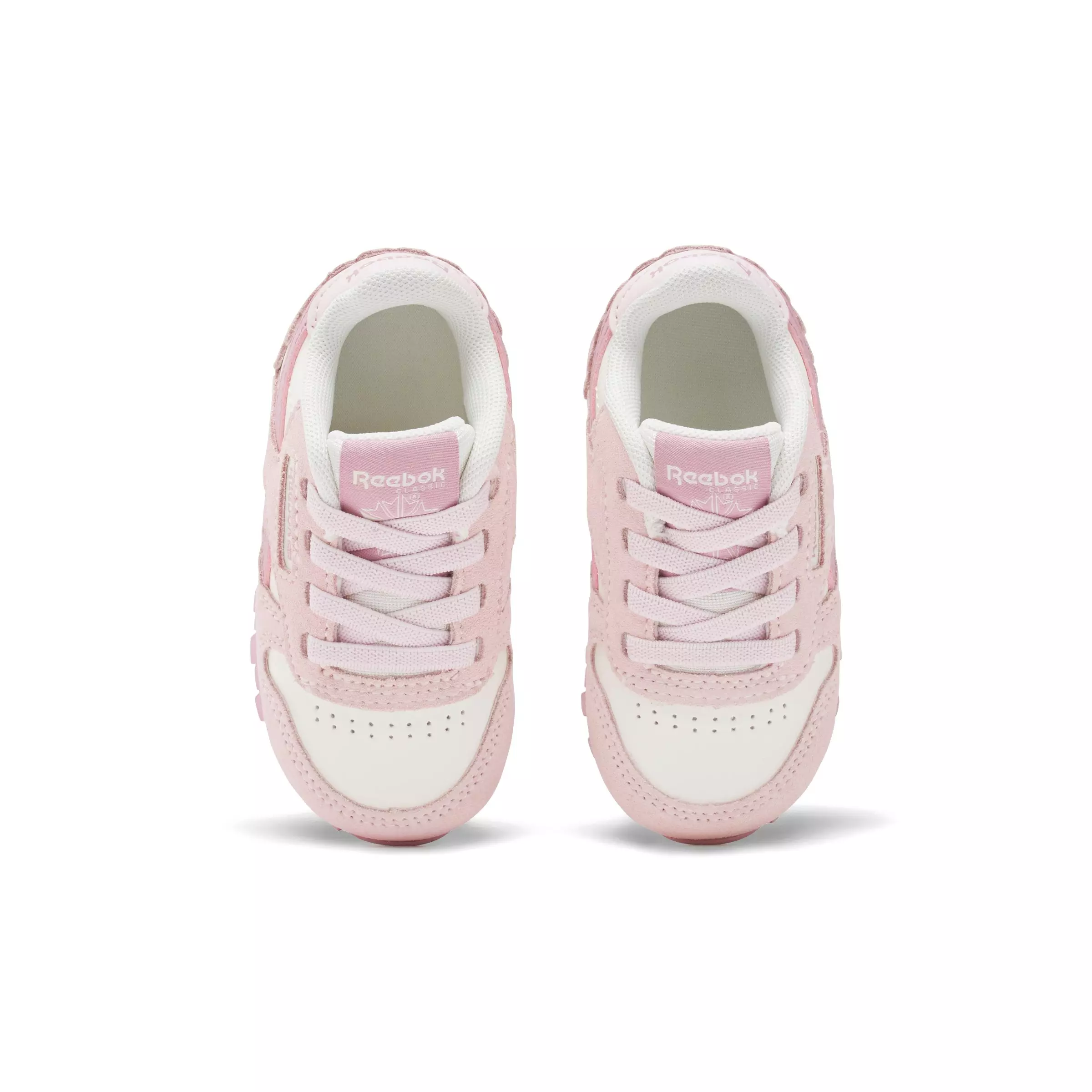 Reebok Classic Leather "Pink/Pink/White" Infant Girls' Shoe - PINK/PINK/WHITE