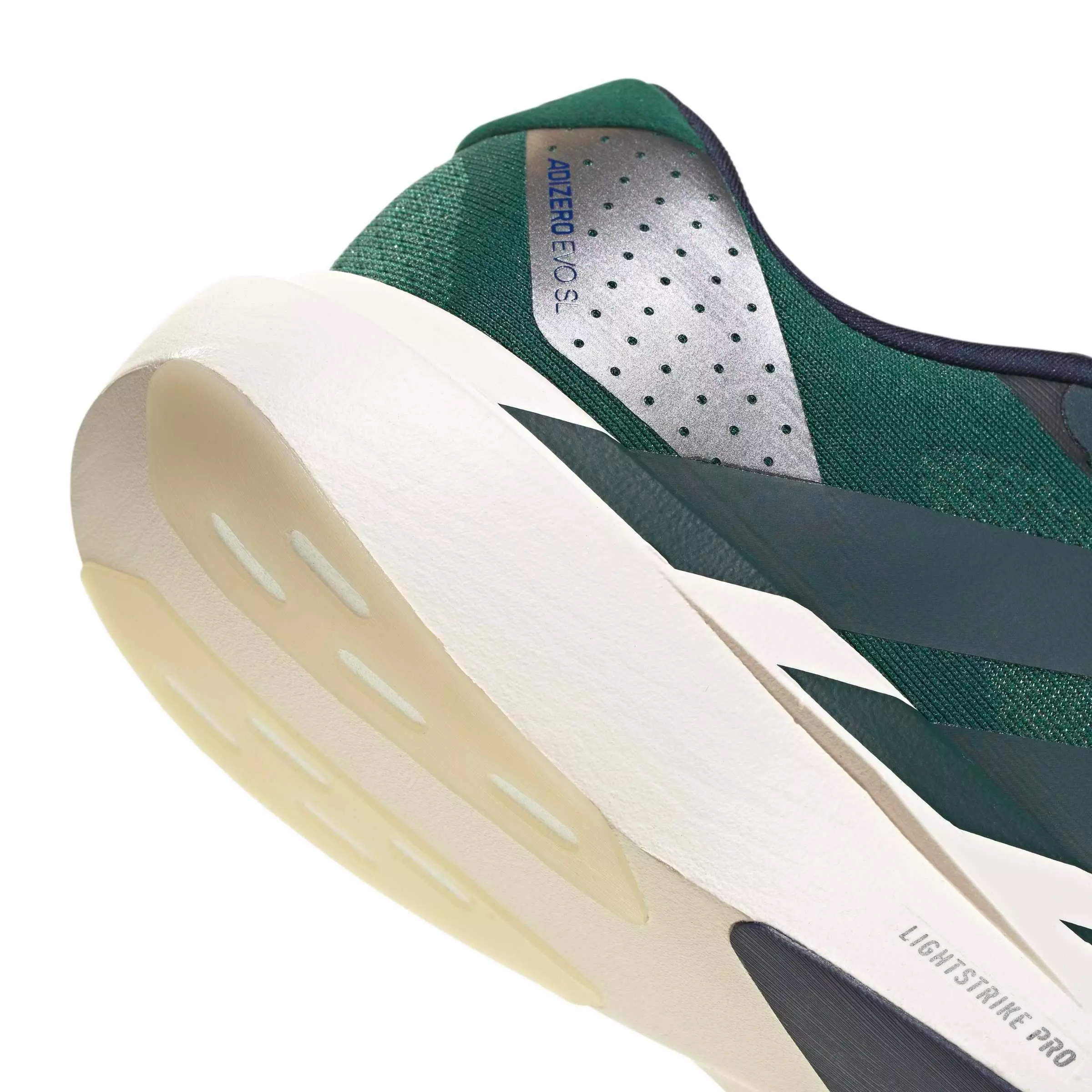 adidas Adizero EVO SL "Collegiate Green/Aurora Ivy/Collegiate Navy" Men's Running Shoe - GREEN/IVY/NAVY