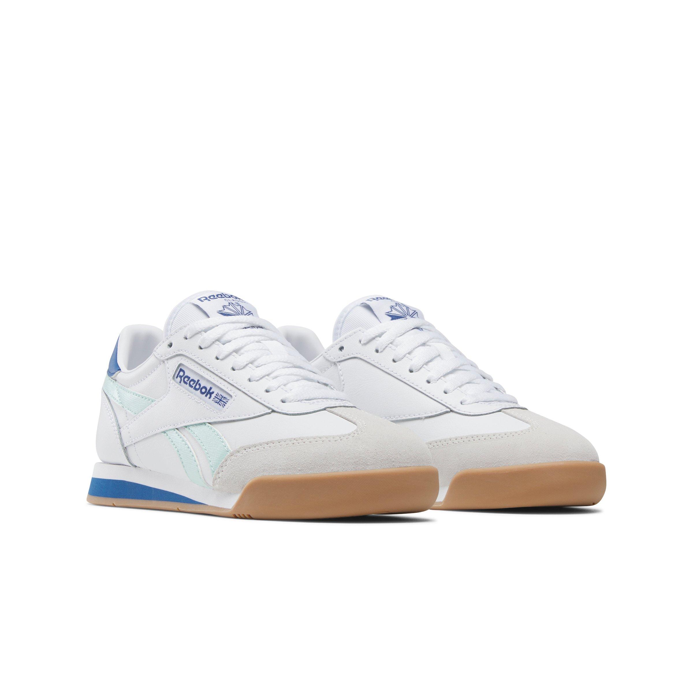 Reebok Campio XT Grade School Girls' "White/Glitch Aqua/Twilight Blue/Grey" Shoe
