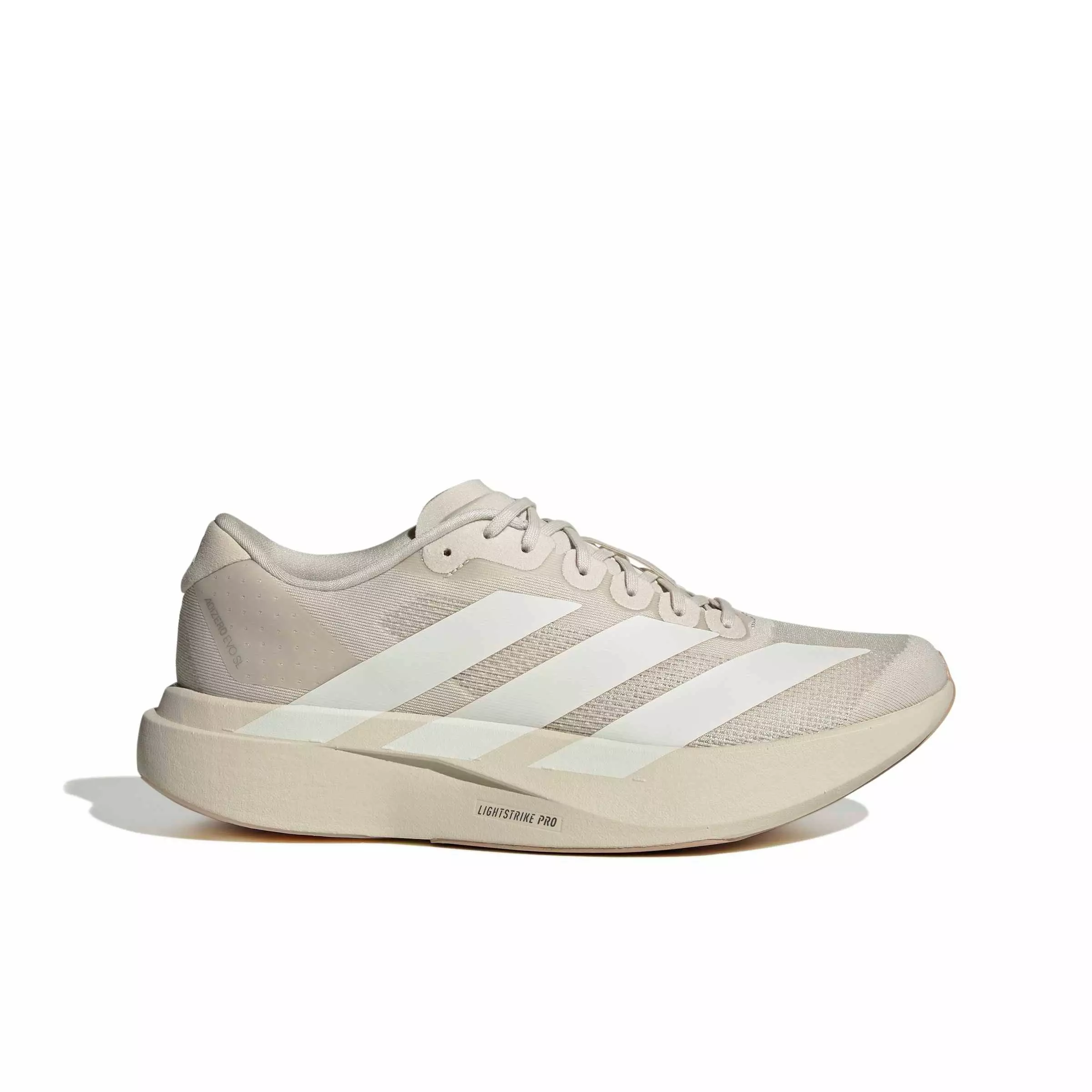 adidas Adizero EVO SL "Alumina/Off White/Warm Sandstone" Men's Running Shoe - ALUMINA/OFF WHITE/SANDSTONE