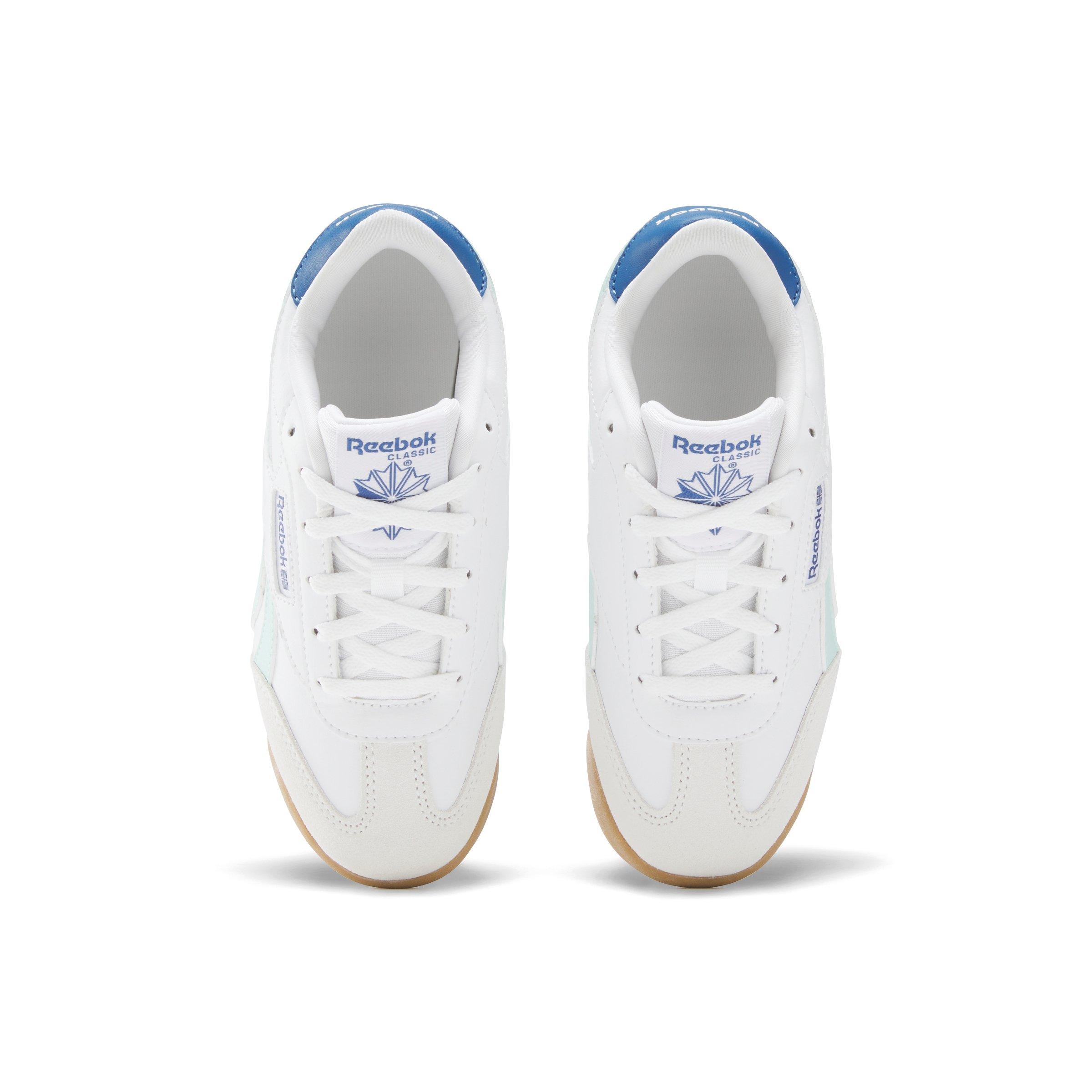 Reebok Campio XT Preschool Girls' "White/Glitch Aqua/Twilight Blue/Barely Grey" Shoe
