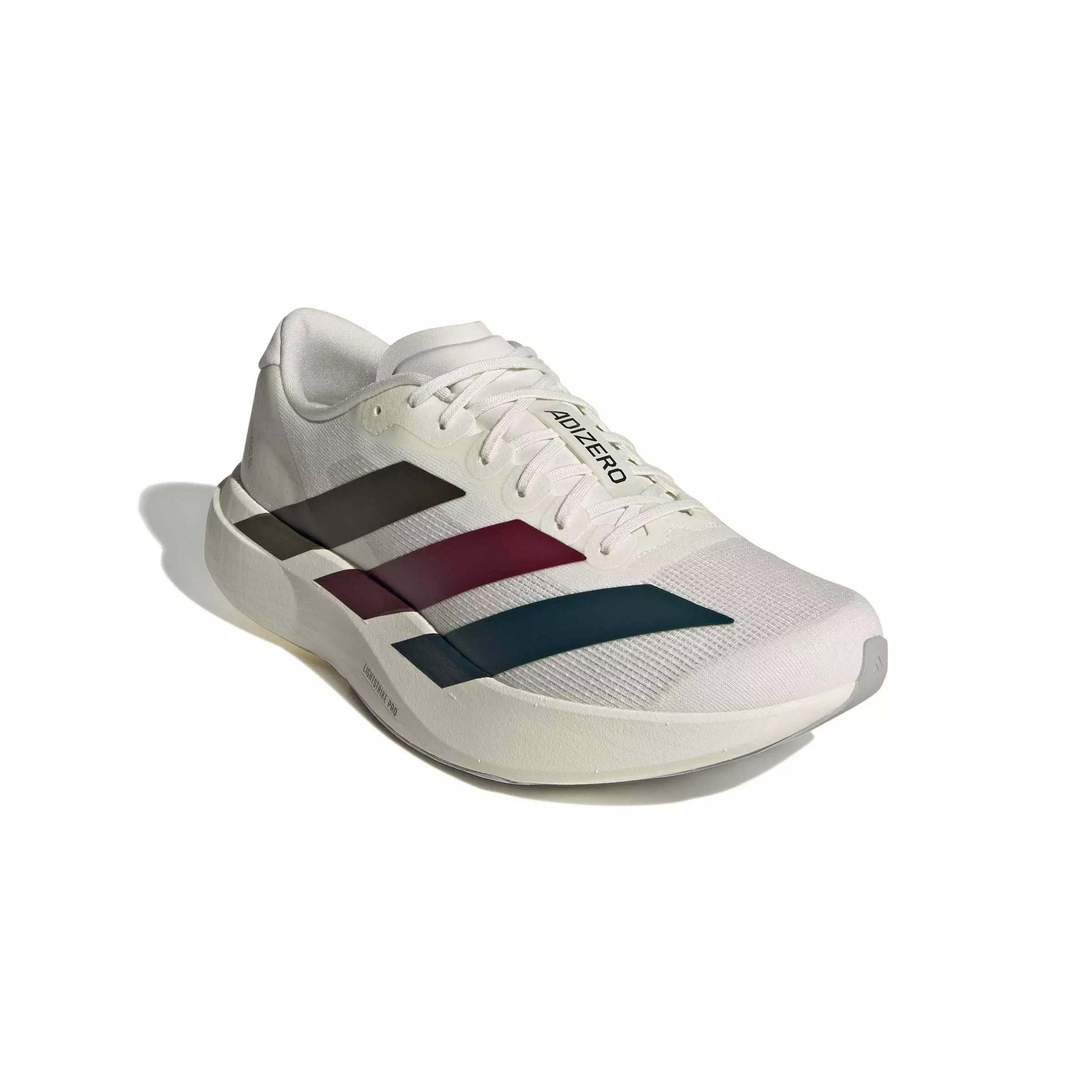 adidas Adizero EVO SL "Grey Two/Shadow Olive/Maroon" Men's Running Shoe - GREY/OLIVE/MAROON