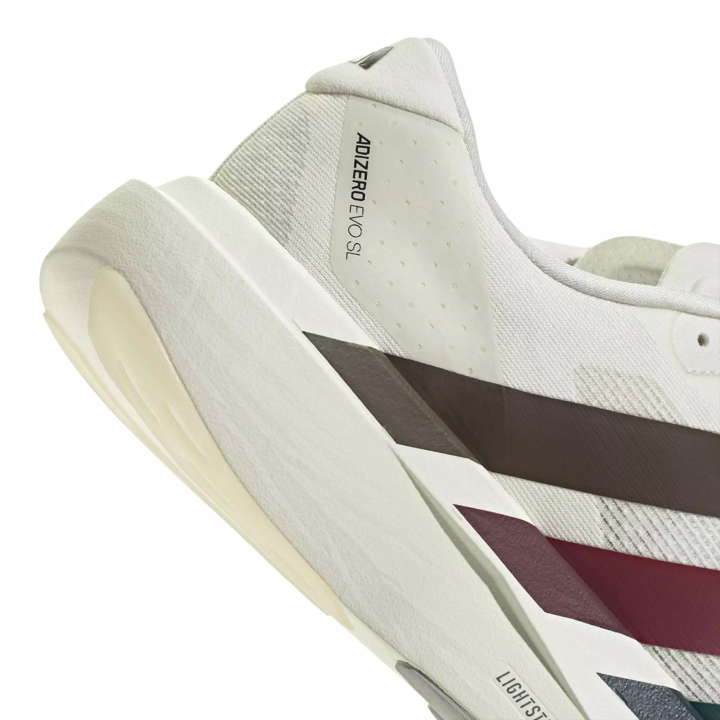 adidas Adizero EVO SL "Grey Two/Shadow Olive/Maroon" Men's Running Shoe - GREY/OLIVE/MAROON