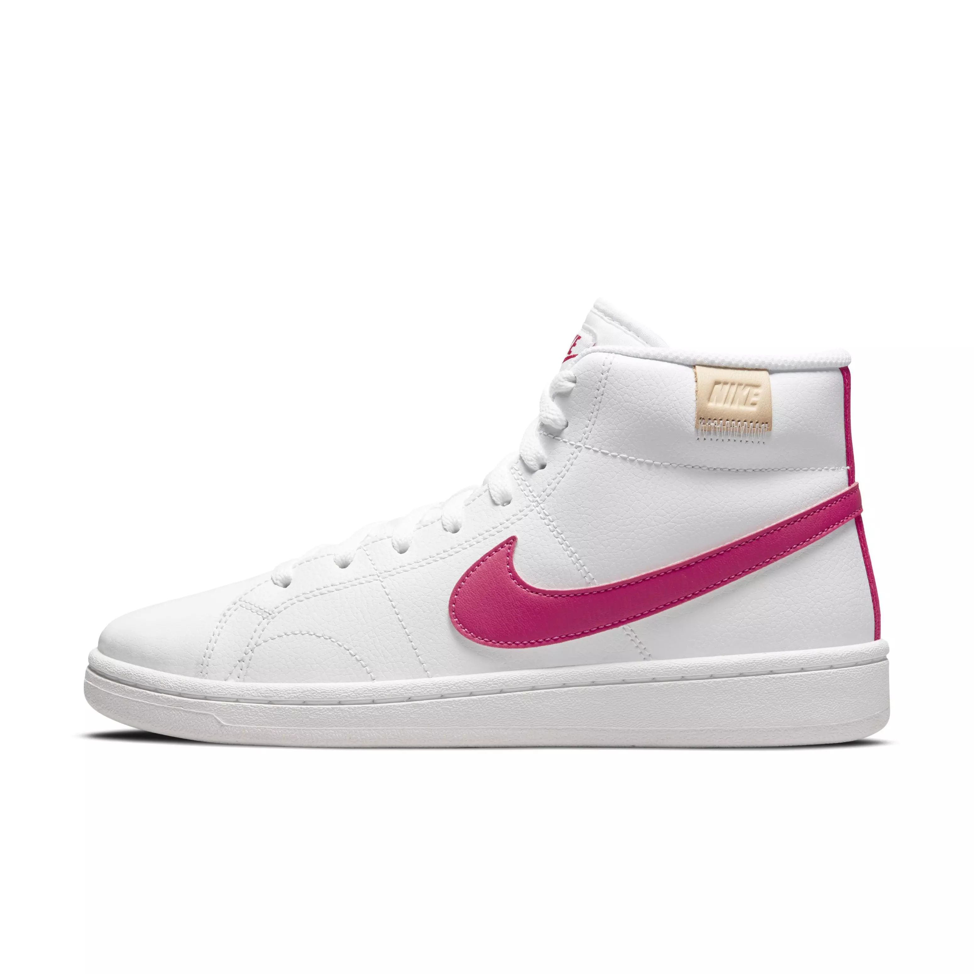 Nike Court Royale 2 Mid "White/Rush Pink/White Onyx" Women's Shoe - WHITE/PINK/WHITE