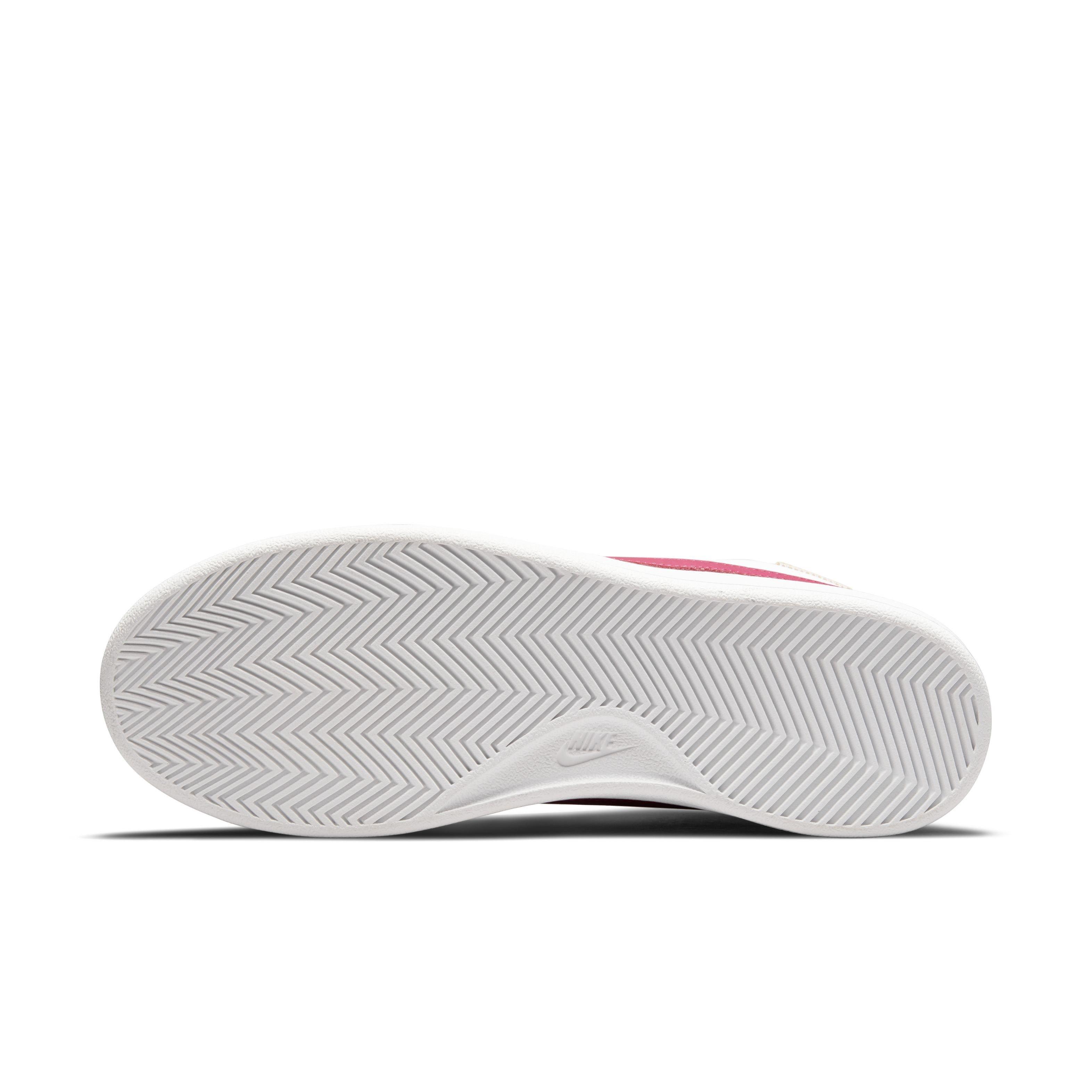Nike Court Royale 2 Mid "White/Rush Pink/White Onyx" Women's Shoe - WHITE/PINK/WHITE Thumbnail View 6