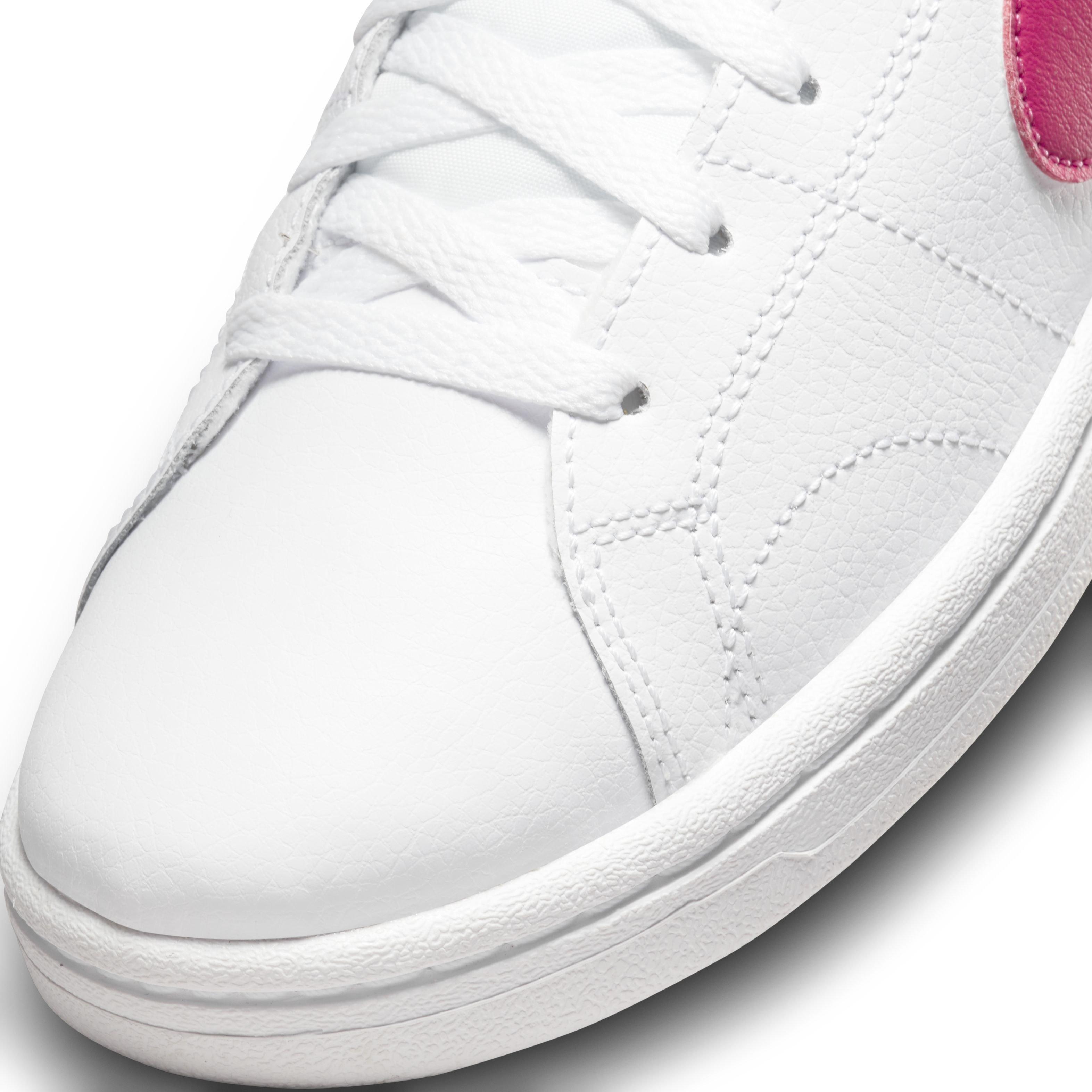 Nike Court Royale 2 Mid "White/Rush Pink/White Onyx" Women's Shoe - WHITE/PINK/WHITE Thumbnail View 7