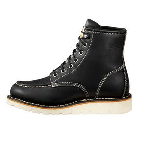Carhartt Waterproof 6" Moc Toe "Black Oil Tanned" Women's Wedge Boot