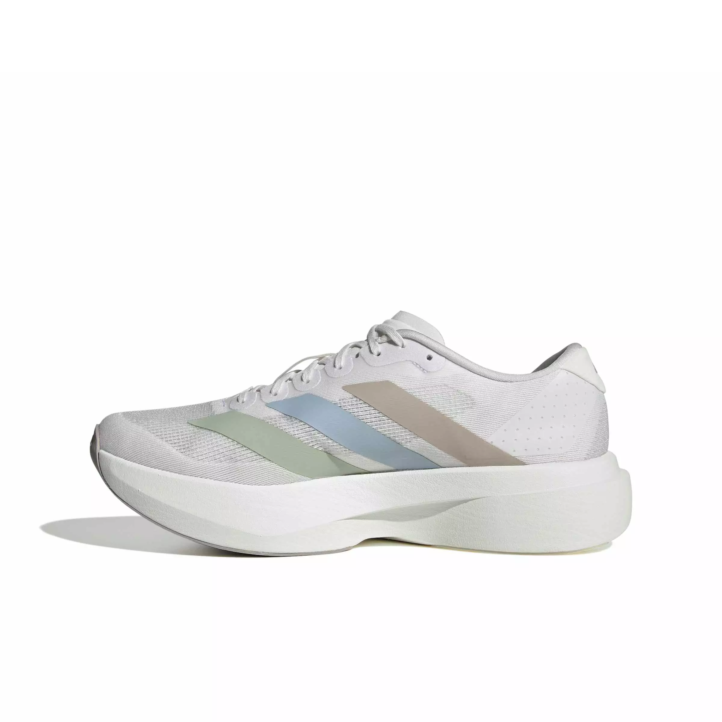 adidas Adizero EVO SL "Crystal White/Wonder Blue/Wonder Blue" Men's Running Shoe - WHITE/BLUE/BLUE