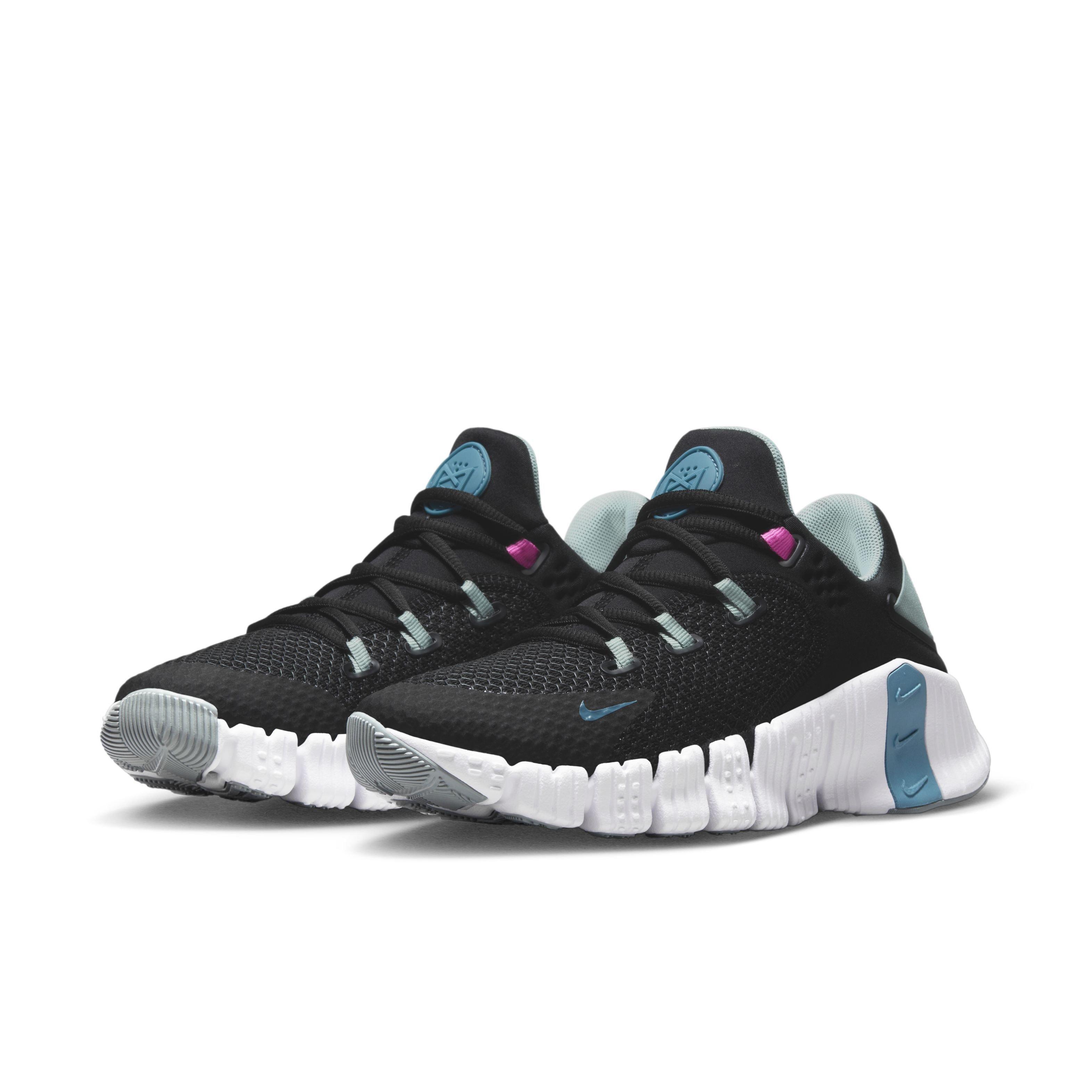 Nike Free Metcon 4 "Black/Noise Aqua/Mica Green" Women's Training Shoe - BLACK/AQUA/GREEN Thumbnail View 3