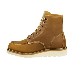 Carhartt Waterproof 6" Moc Toe "Brown Oil Tanned" Women's Wedge Boot