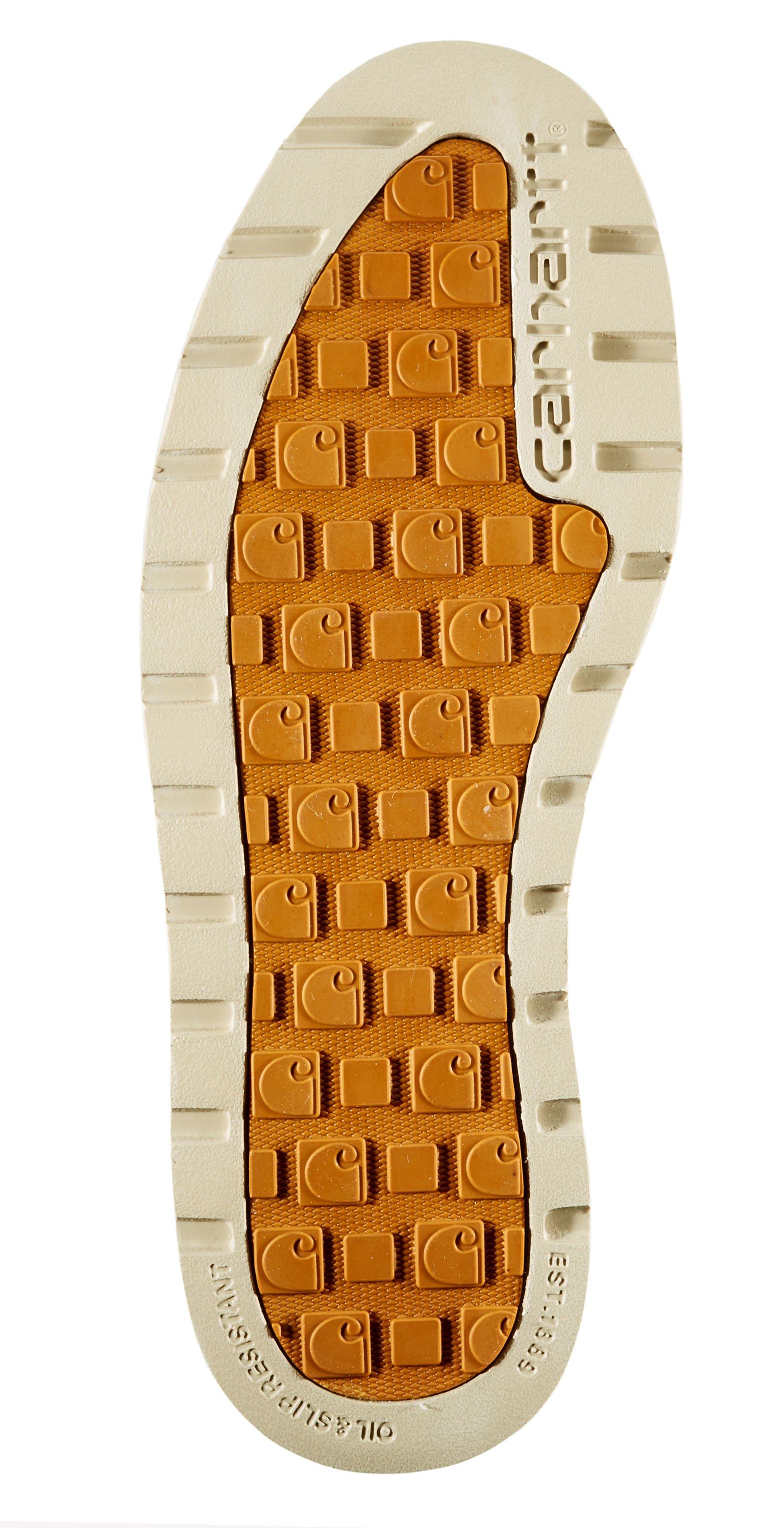 Carhartt Waterproof 6" Moc Toe "Brown Oil Tanned" Women's Wedge Boot - BROWN Thumbnail View 6