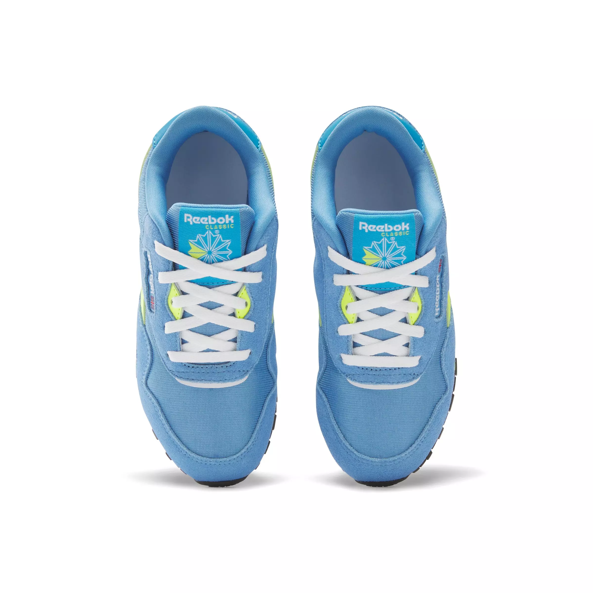 Reebok CL Nylon "Blue/Green" Preschool Boys' Shoe - BLUE/GREEN