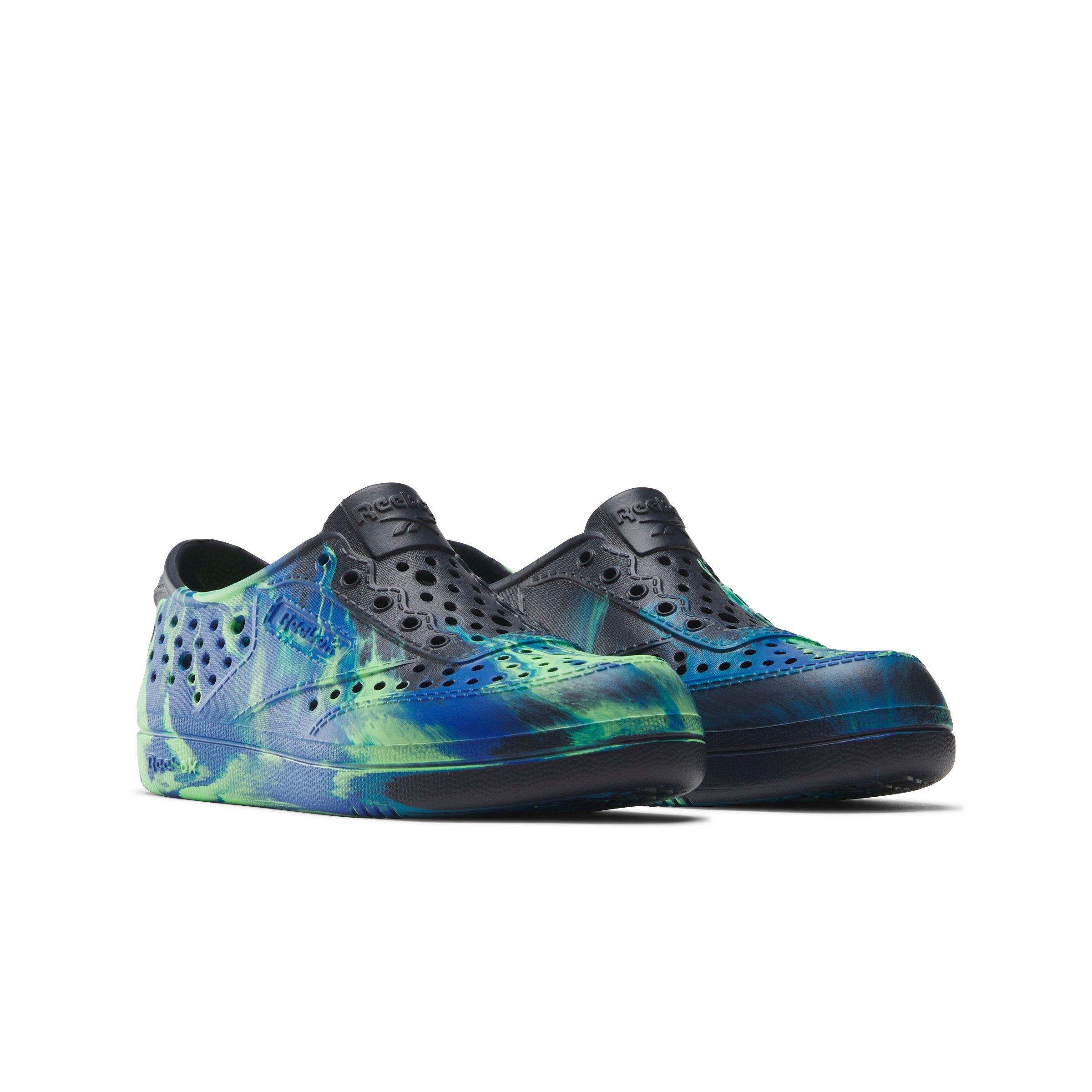 Reebok Classic MLD Preschool Boys' "Blue/Green/Navy" Shoe