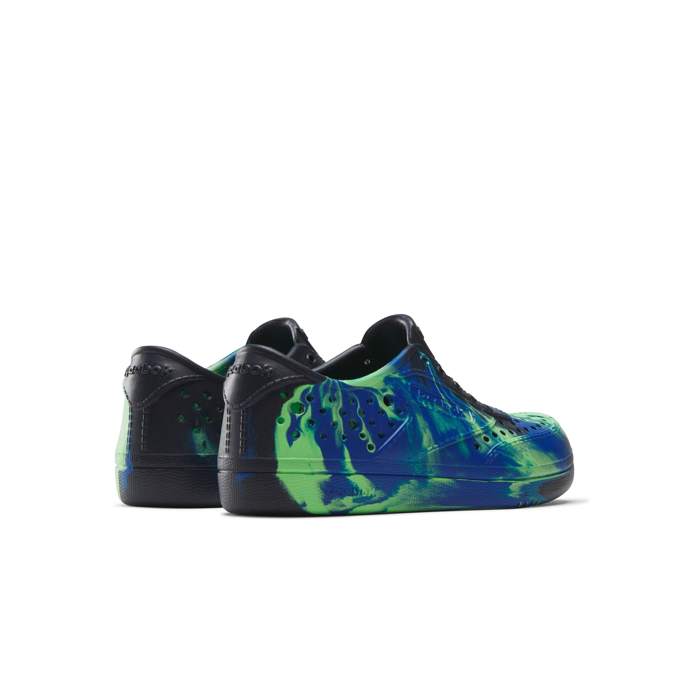 Reebok Classic MLD Preschool Boys' "Blue/Green/Navy" Shoe