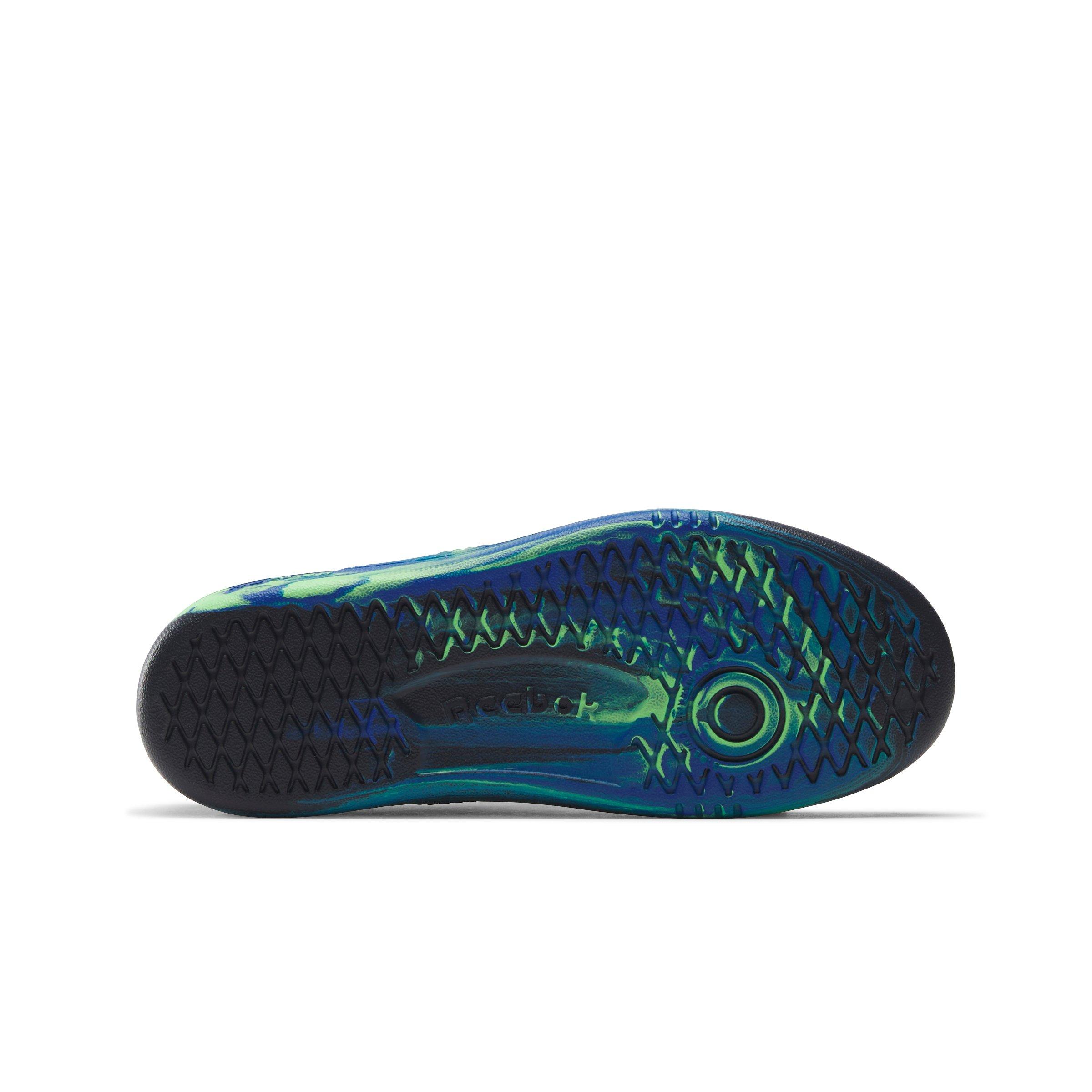 Reebok Classic MLD Preschool Boys' "Blue/Green/Navy" Shoe
