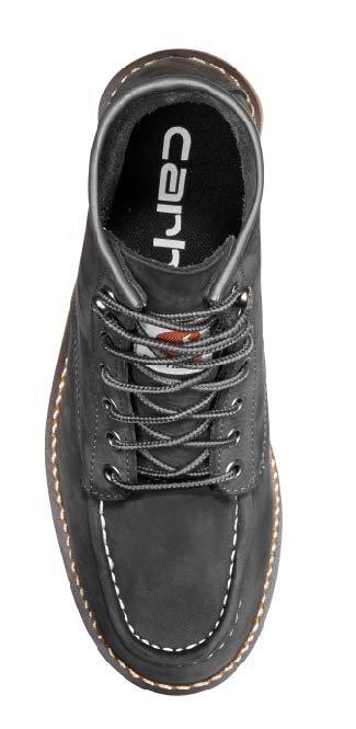 Carhartt 6" Moc Toe "Dark Grey" Women's Wedge Boot - DK GREY Thumbnail View 8