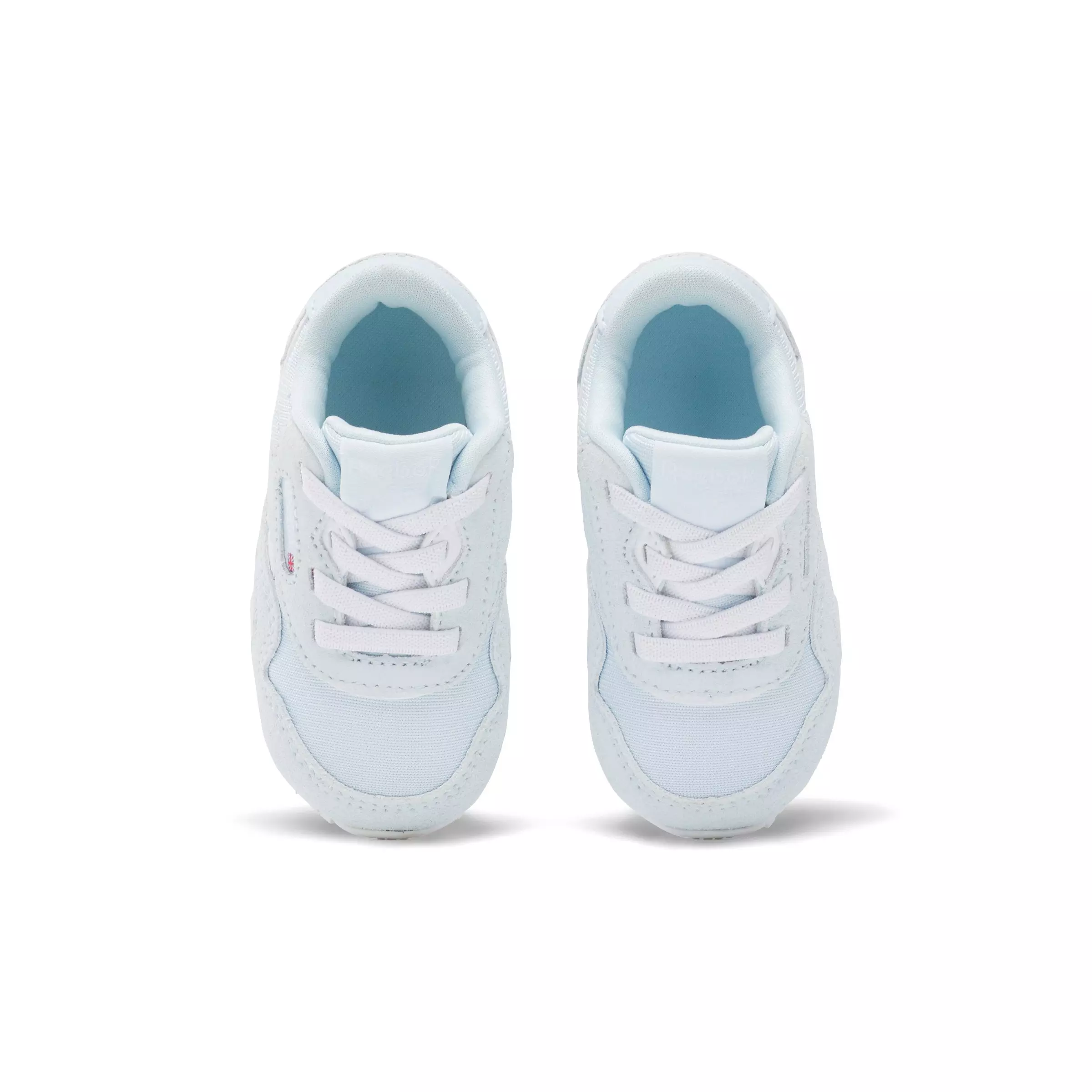Reebok CL Nylon "Light Blue/White" Infant Girls' Shoe - LT BLUE/WHITE