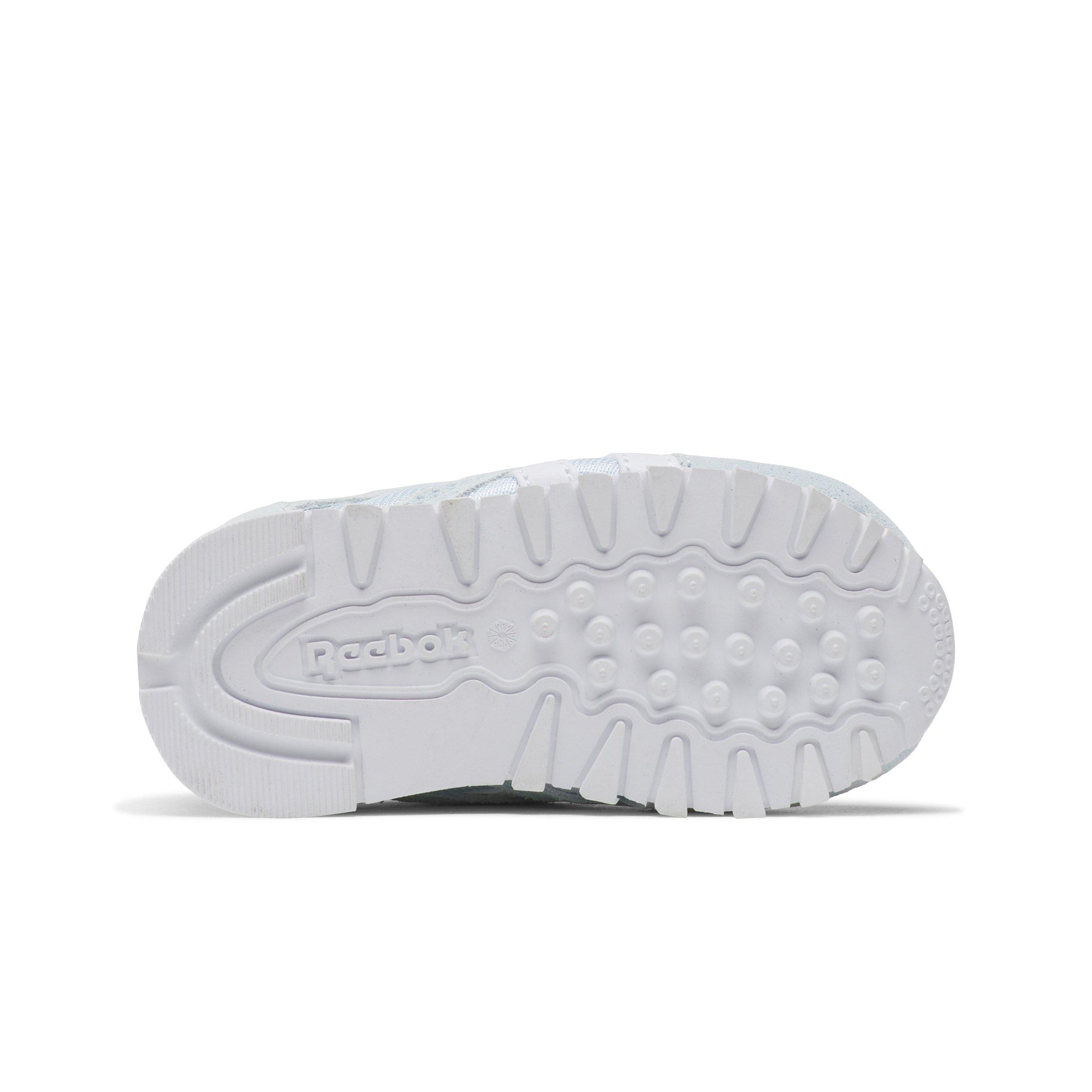 Reebok CL Nylon Infant Girls' "Light Blue/White" Shoe