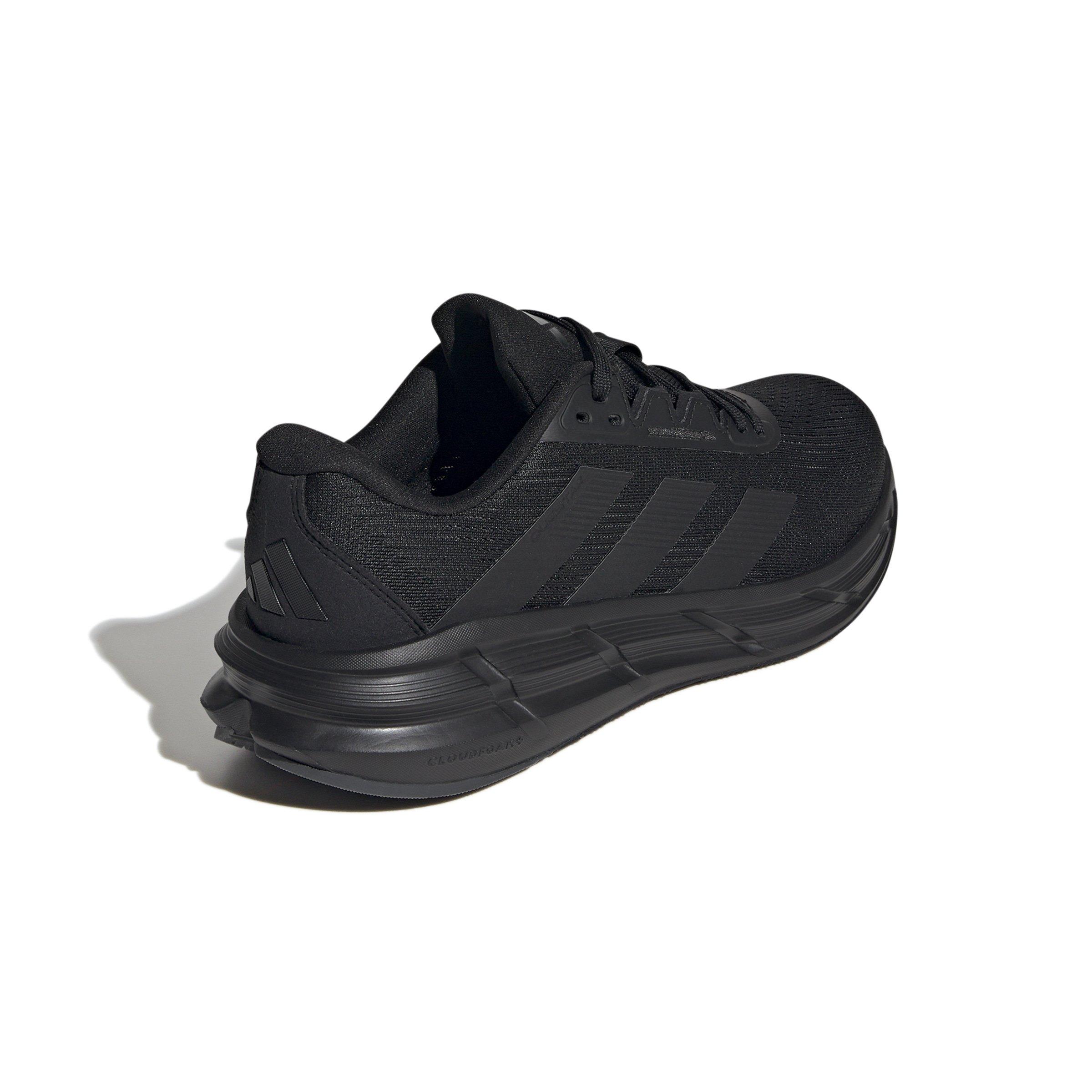 adidas Questar 3 "Core Black/Core Black/Grey Six" Men's Running Shoe - BLACK/BLACK/GREY Thumbnail View 4