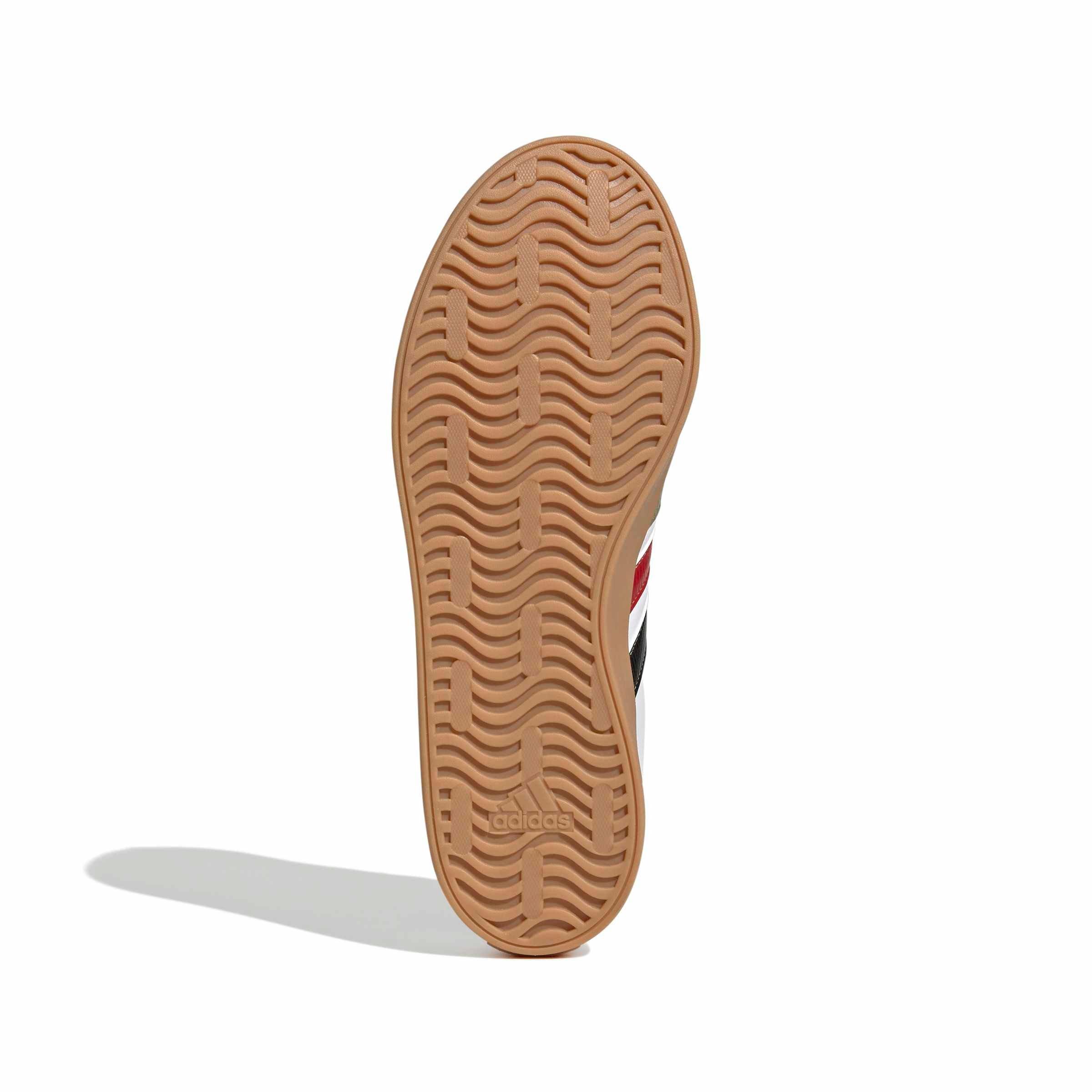 adidas VL Court 3.0 "Ftwr White/Core Black/Gold Metallic" Men's Shoe - WHITE/BLACK/GOLD Thumbnail View 6