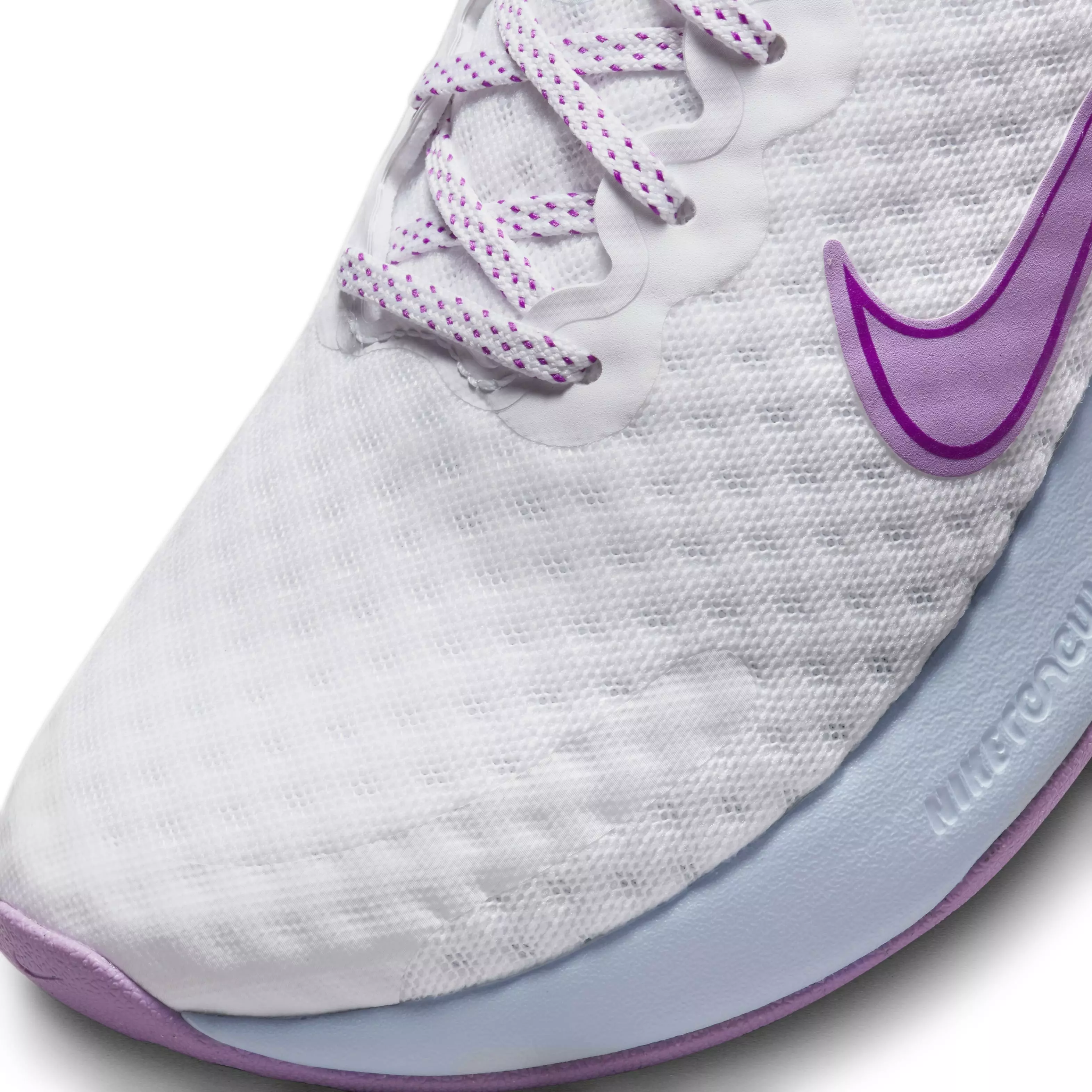 Nike Renew Ride 3 "White/Rush Fuchsia/Blue Tint" Women's Running Shoe - WHITE/FUCHSIA/BLUE
