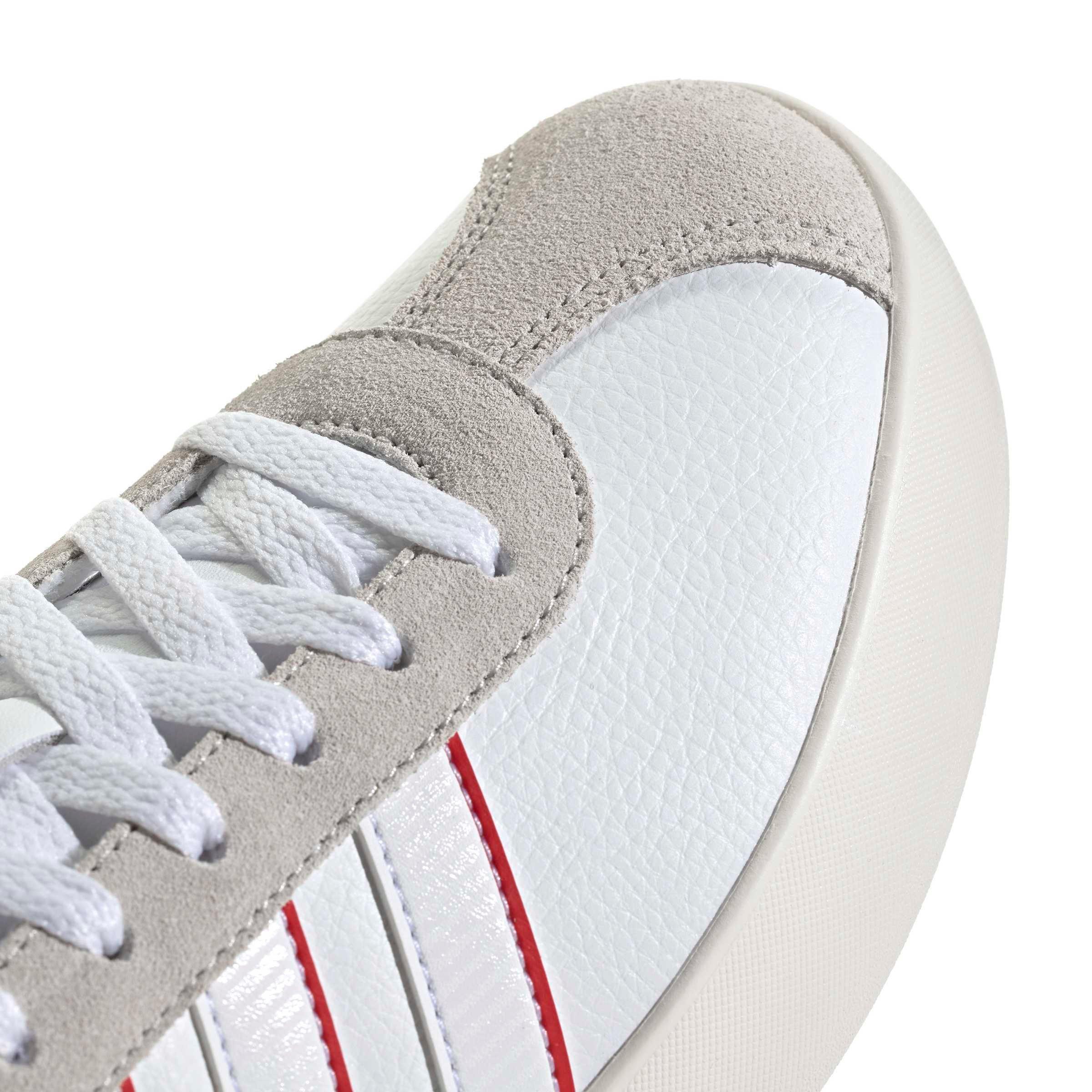 adidas VL Court 3.0 "Ftwr White/Collegiate Red/Off White" Men's Shoe - WHITE/RED/OFF WHITE Thumbnail View 7