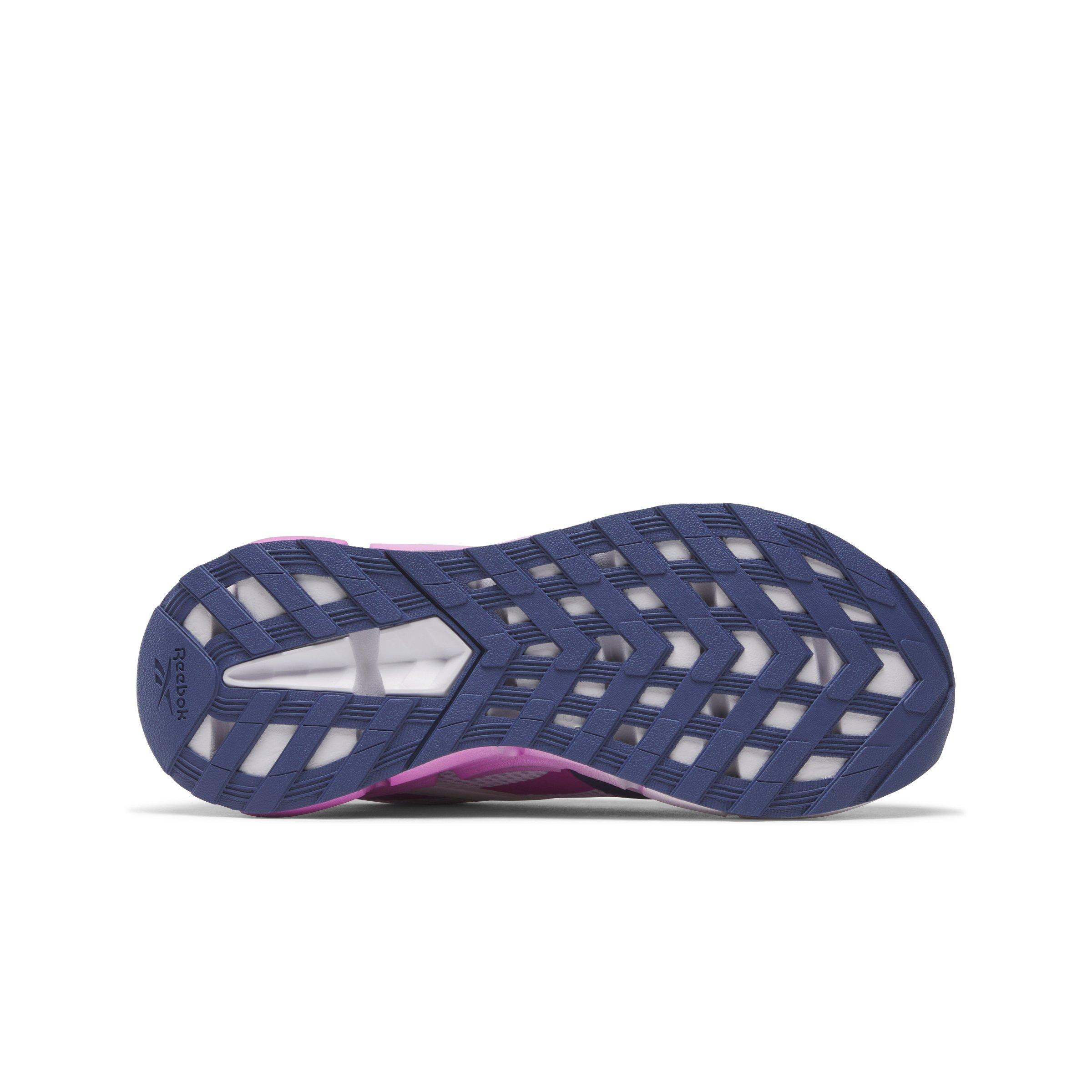 Reebok Zig Dynamica 5 Grade School Girls' "Grey/Purple/Navy" Running Shoe