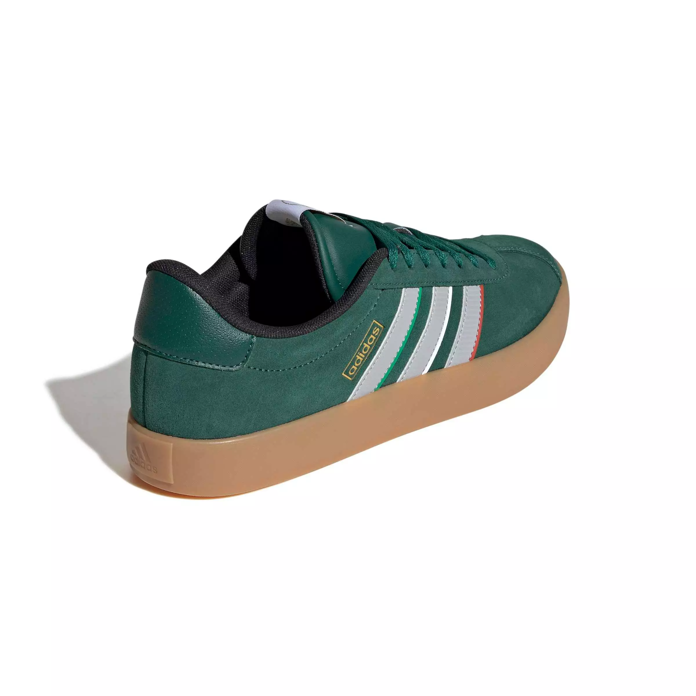 adidas VL Court 3.0 "Team Dark Green/Grey Two/Ftwr White" Men's Shoe - DK GREEN/GREY/WHITE