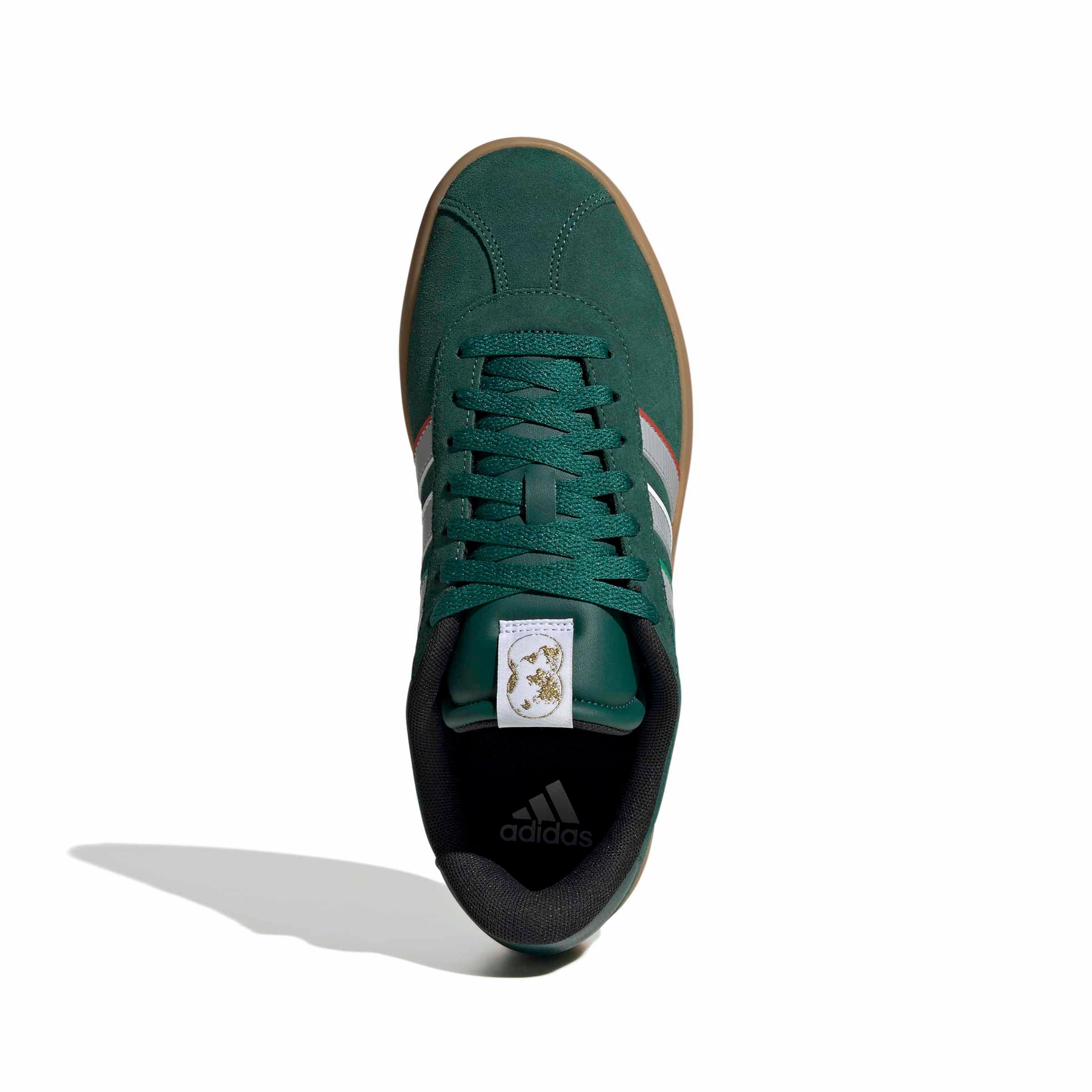 adidas VL Court 3.0 "Team Dark Green/Grey Two/Ftwr White" Men's Shoe - DK GREEN/GREY/WHITE Thumbnail View 5