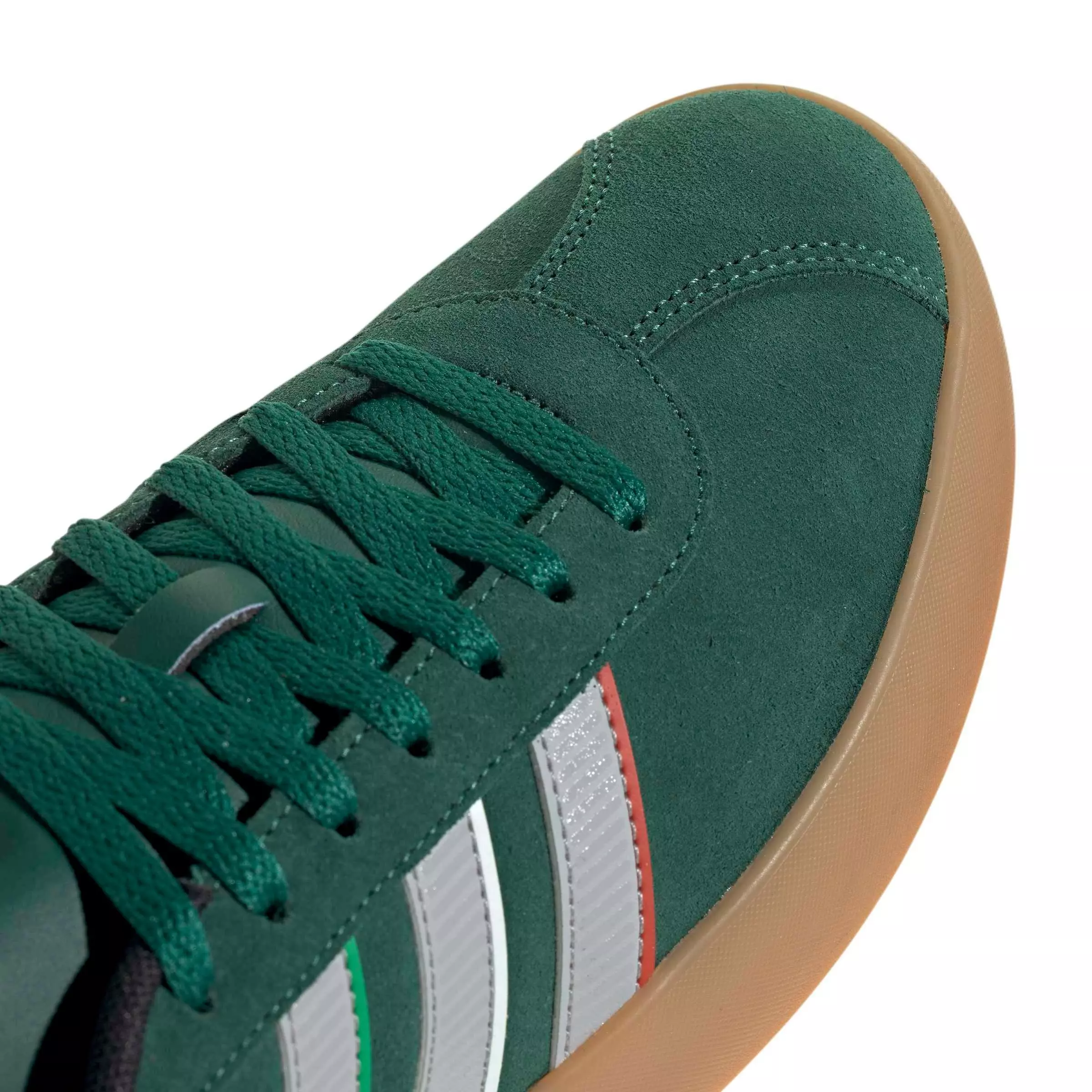 adidas VL Court 3.0 "Team Dark Green/Grey Two/Ftwr White" Men's Shoe - DK GREEN/GREY/WHITE