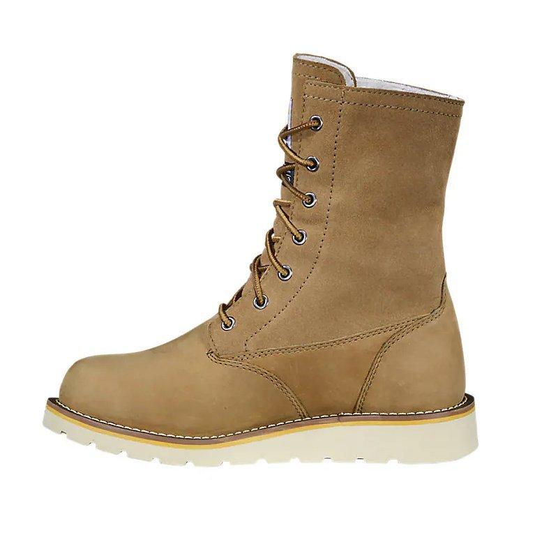 Carhartt 8" Waterproof Insulated Wedge Fold Down "Hickory" Women's Winter Boot - HICKORY Thumbnail View 3