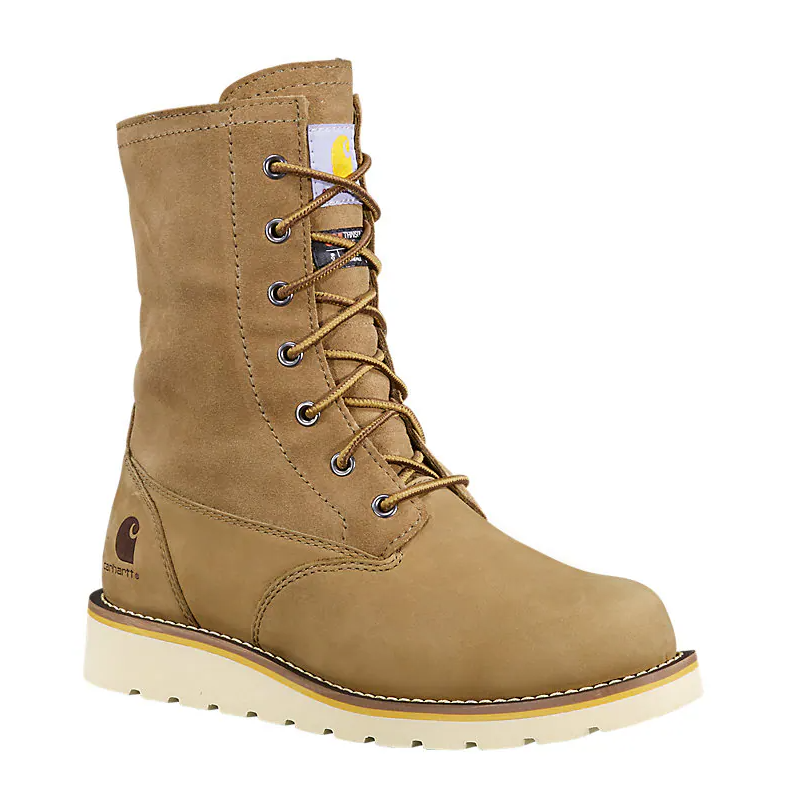 Carhartt 8" Waterproof Insulated Wedge Fold Down "Hickory" Women's Winter Boot - HICKORY Thumbnail View 5