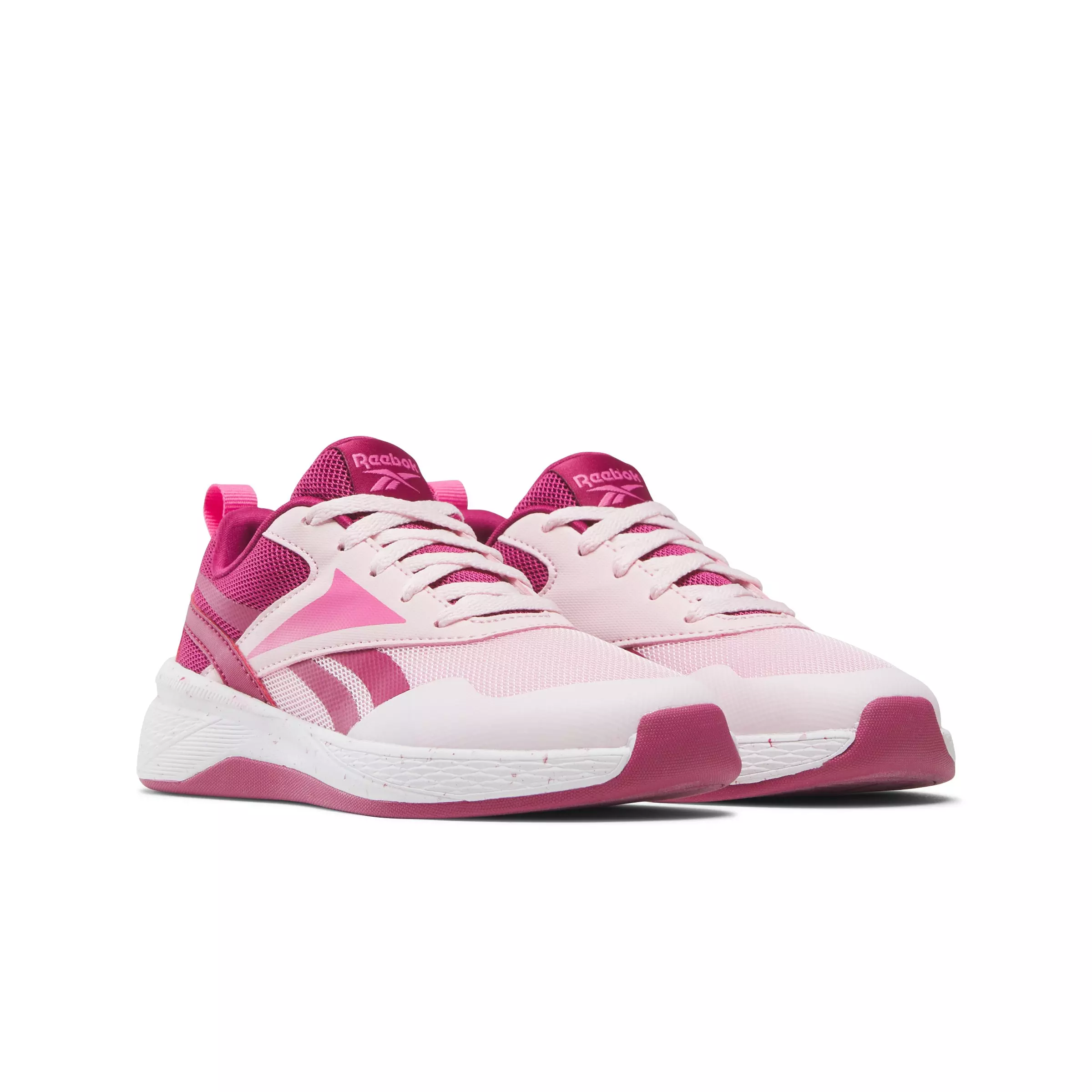 Reebok Nano Play Slip-On "Pink/Purple/White" Preschool Girls' Shoe - PINK/PURPLE/WHITE