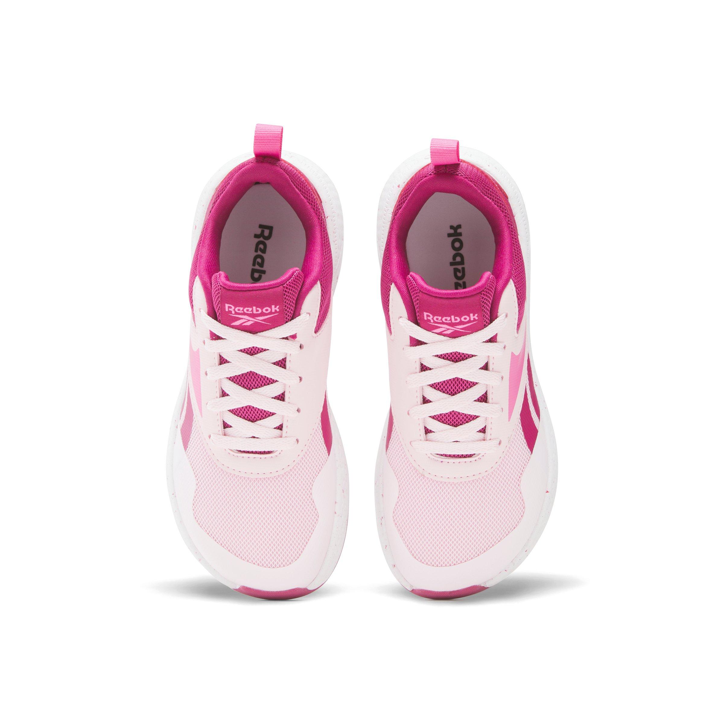 Reebok Nano Play Slip-On Preschool Girls' "Pink/Purple/White" Shoe