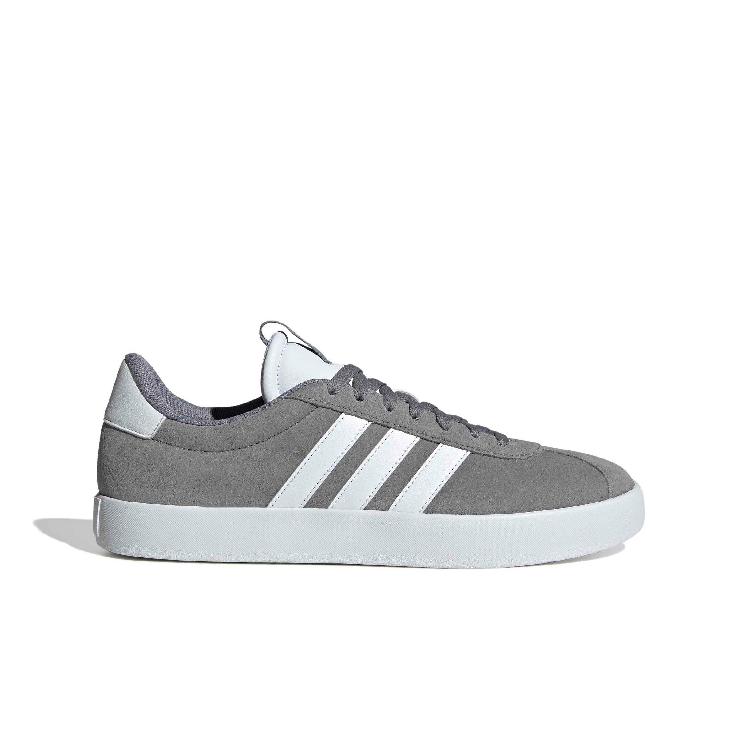 adidas VL Court 3.0 "Grey Three/Ftwr White/Ftwr White" Men's Shoe - GREY/WHITE/WHITE Thumbnail View 1