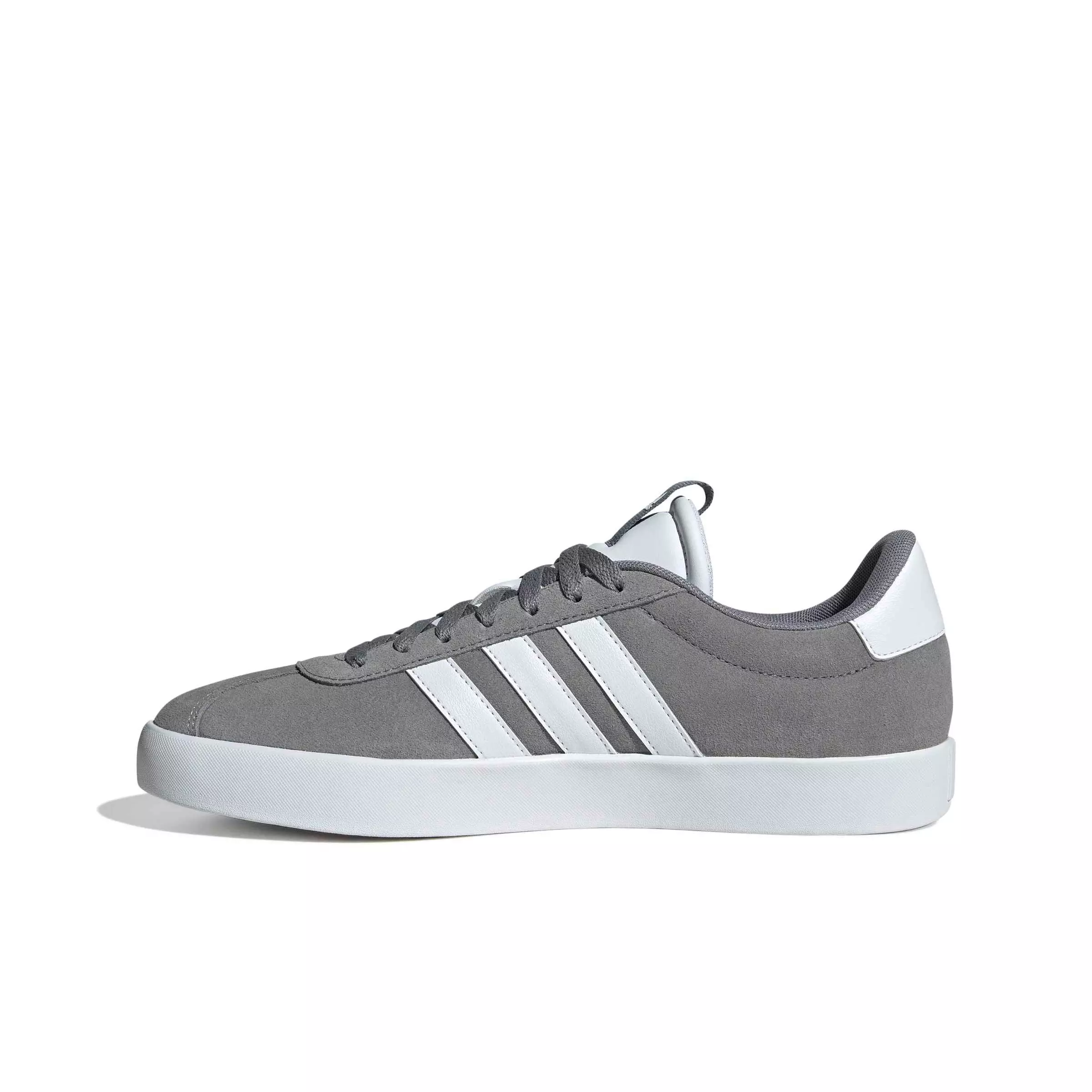 adidas VL Court 3.0 "Grey Three/Ftwr White/Ftwr White" Men's Shoe - GREY/WHITE/WHITE