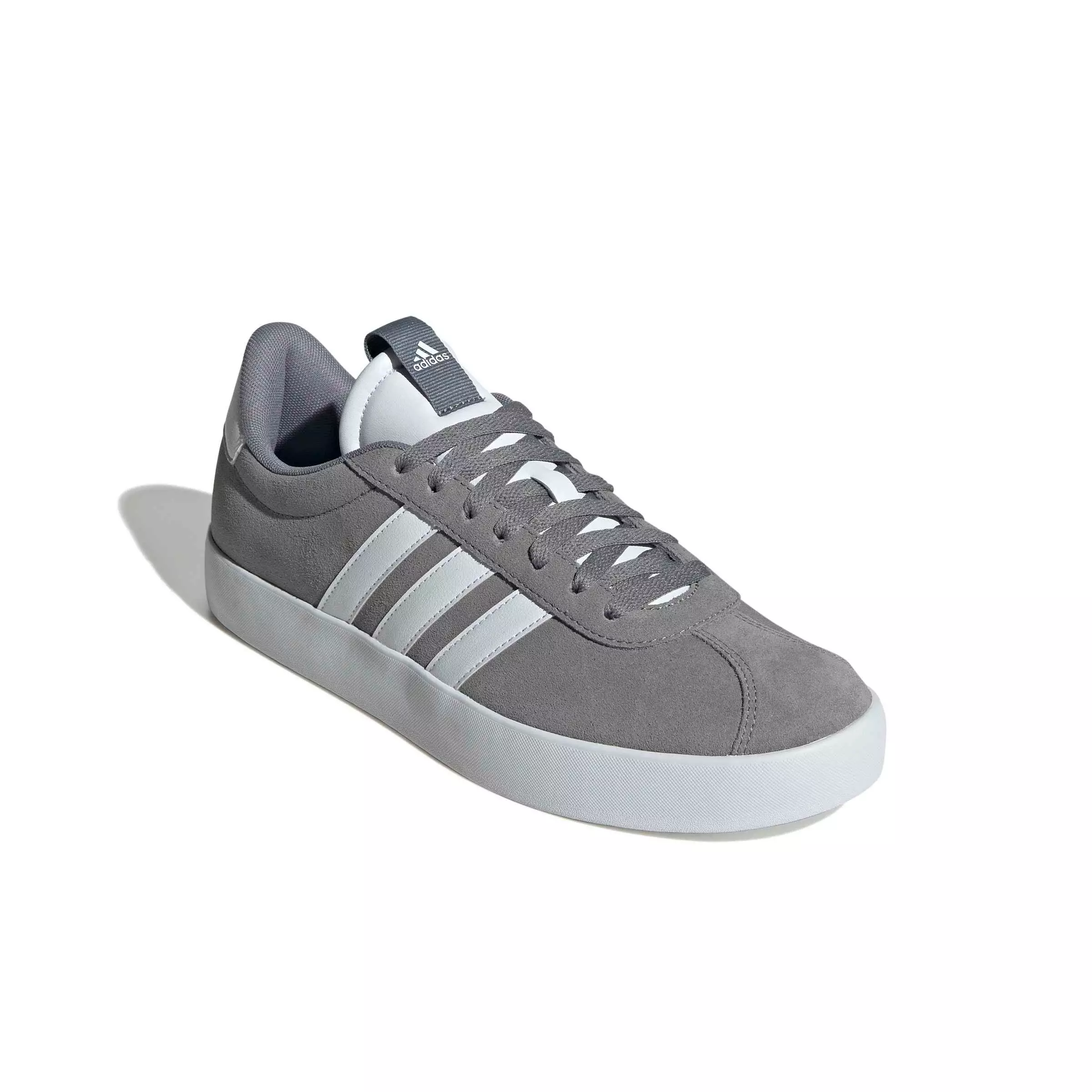adidas VL Court 3.0 "Grey Three/Ftwr White/Ftwr White" Men's Shoe - GREY/WHITE/WHITE