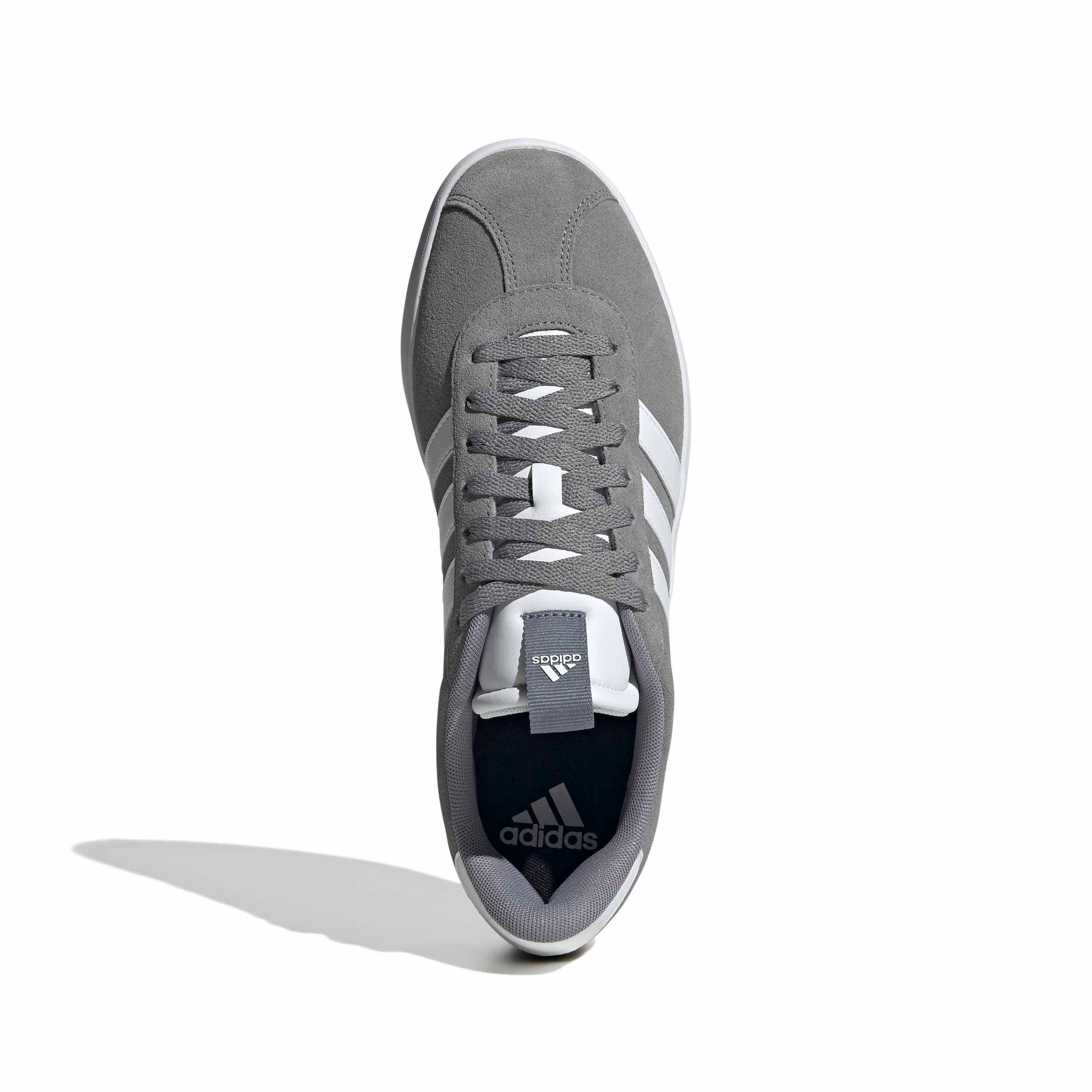 adidas VL Court 3.0 "Grey Three/Ftwr White/Ftwr White" Men's Shoe - GREY/WHITE/WHITE Thumbnail View 5