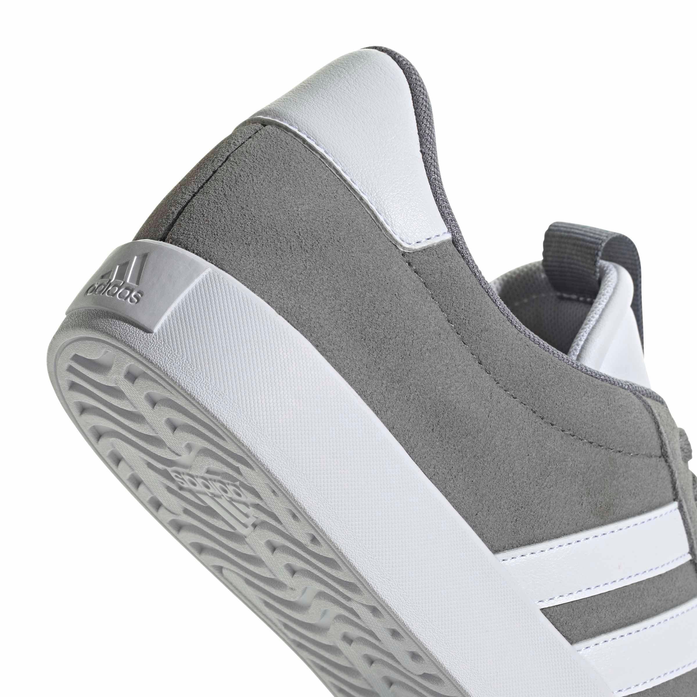 adidas VL Court 3.0 "Grey Three/Ftwr White/Ftwr White" Men's Shoe - GREY/WHITE/WHITE Thumbnail View 7