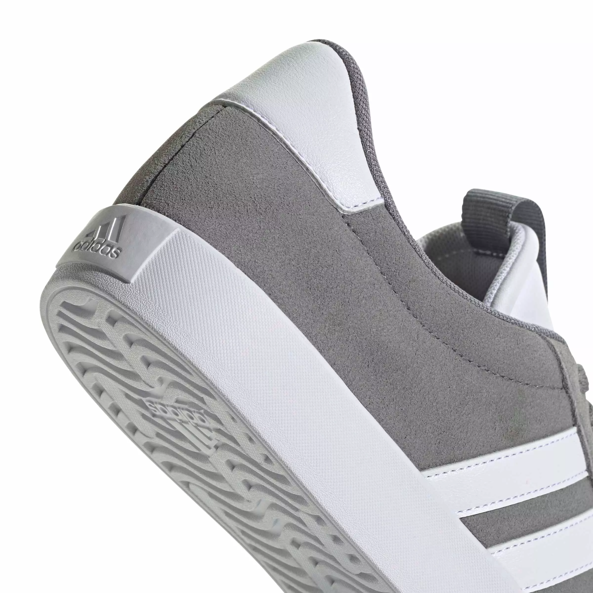 adidas VL Court 3.0 "Grey Three/Ftwr White/Ftwr White" Men's Shoe - GREY/WHITE/WHITE