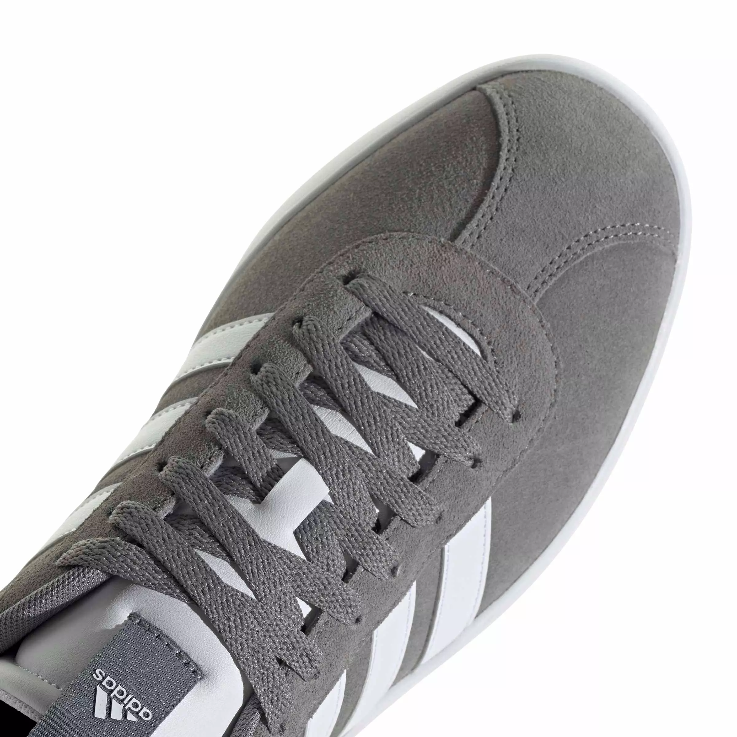 adidas VL Court 3.0 "Grey Three/Ftwr White/Ftwr White" Men's Shoe - GREY/WHITE/WHITE