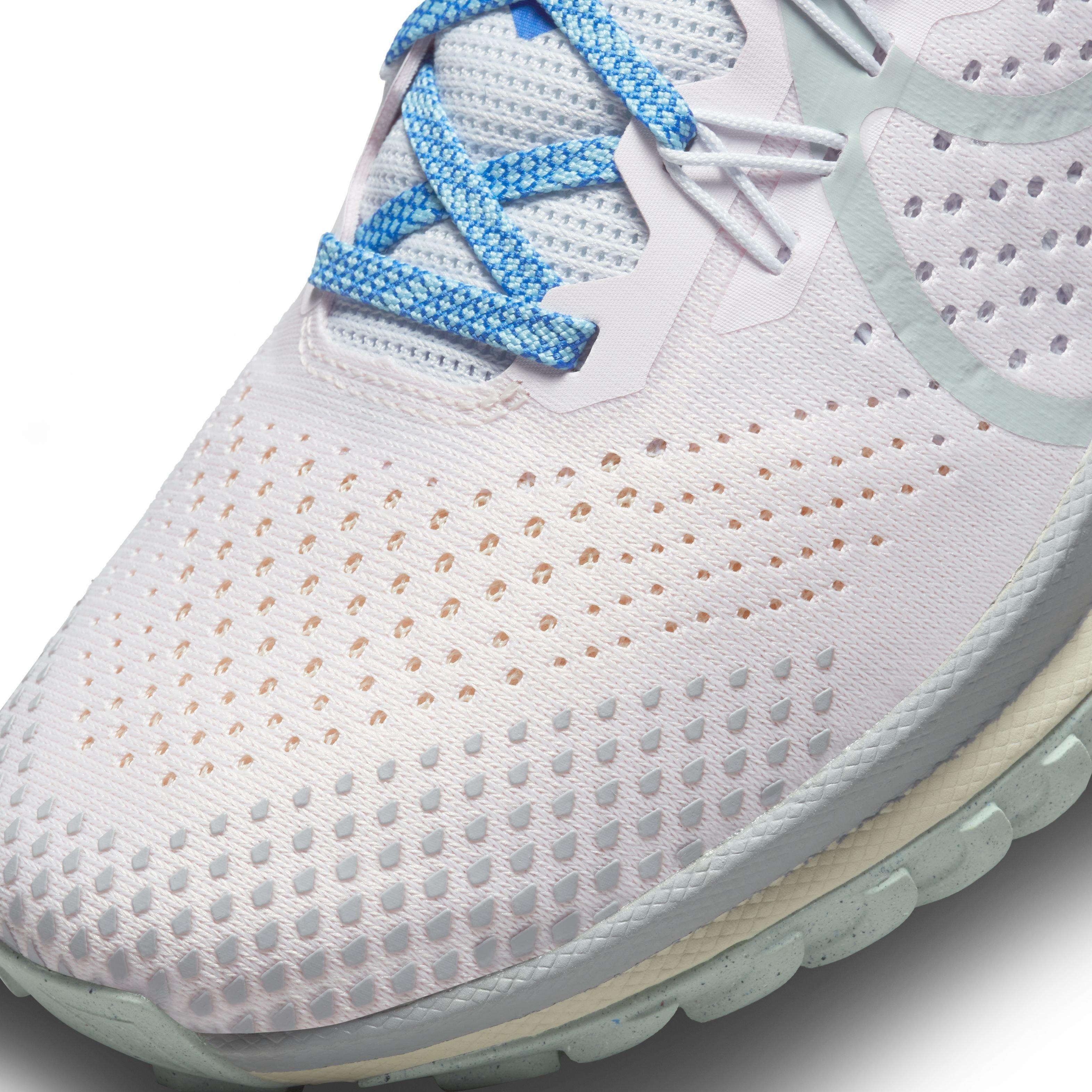Nike Pegasus Trail 4 "Pearl Pink/Wolf Grey/Football Grey" Women's Trail Running Shoe - PINK/GREY/GREY Thumbnail View 7