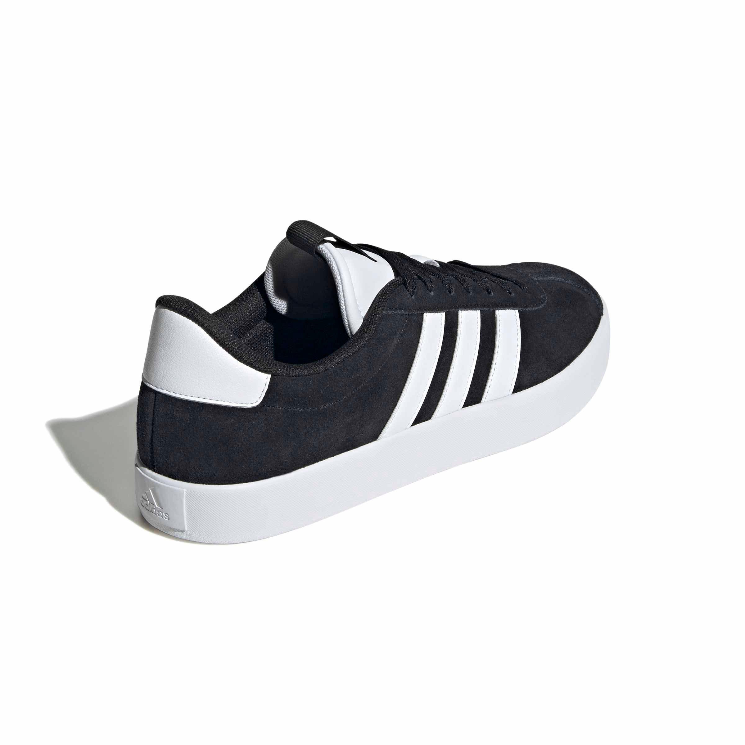 adidas VL Court 3.0 "Core Black/Ftwr White/Core Black" Men's Shoe - BLACK/WHITE/BLACK Thumbnail View 4