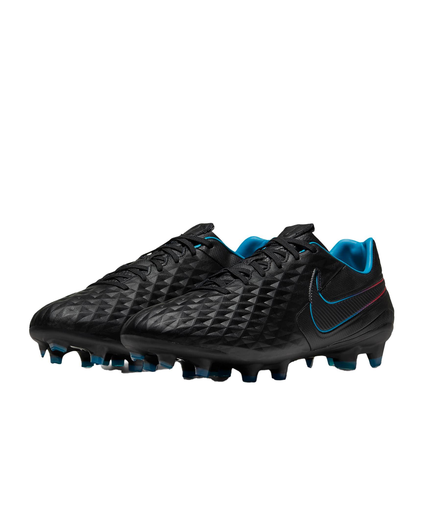 black tiempo cleats
