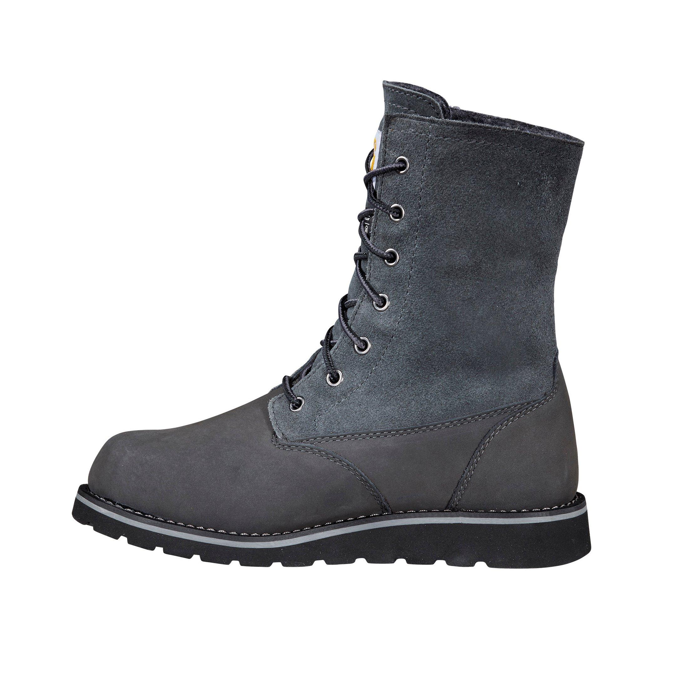 Carhartt 8" Waterproof Insulated Wedge Fold Down "Shadow" Women's Winter Boot - SHADOW Thumbnail View 2