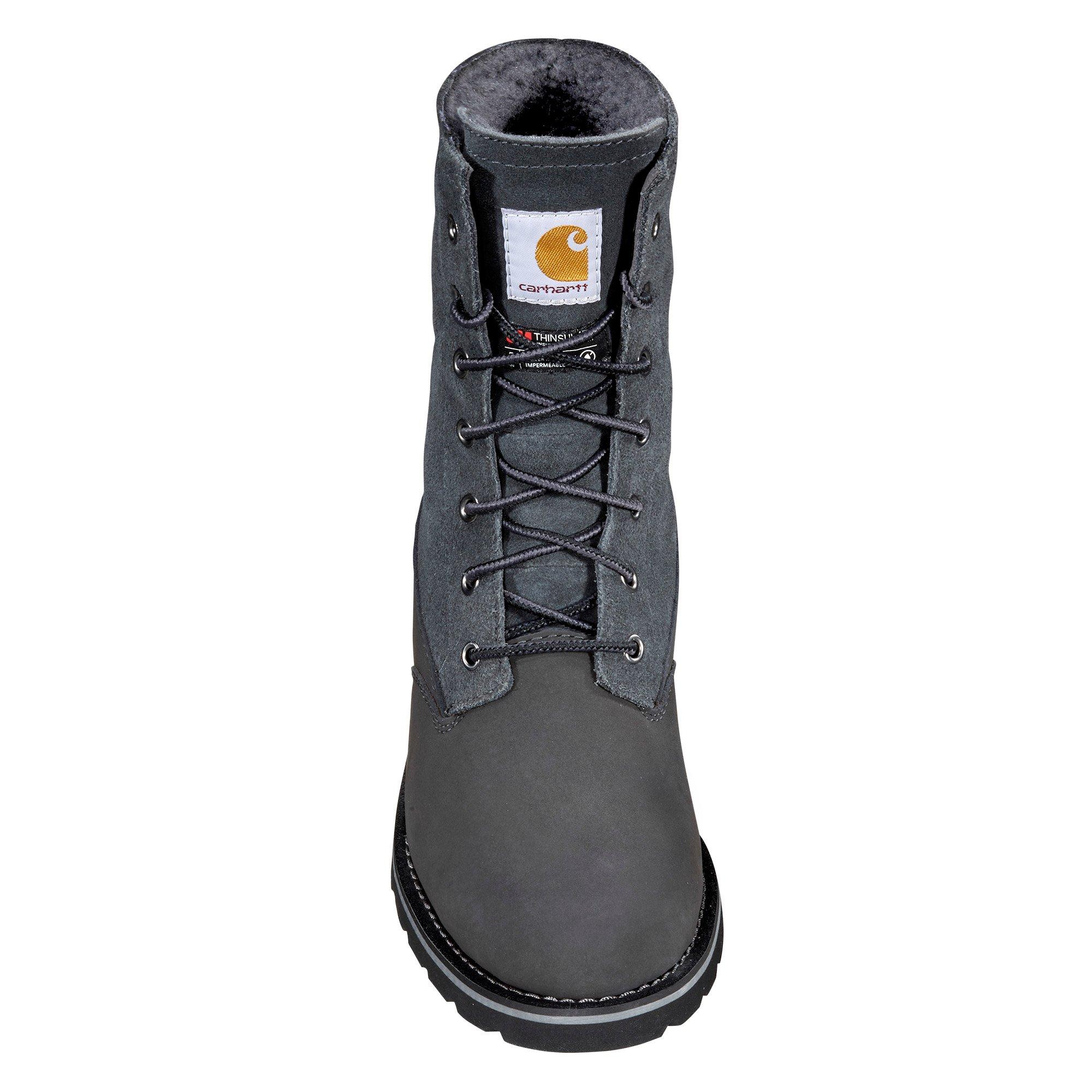 Carhartt 8" Waterproof Insulated Wedge Fold Down "Shadow" Women's Winter Boot - SHADOW Thumbnail View 11